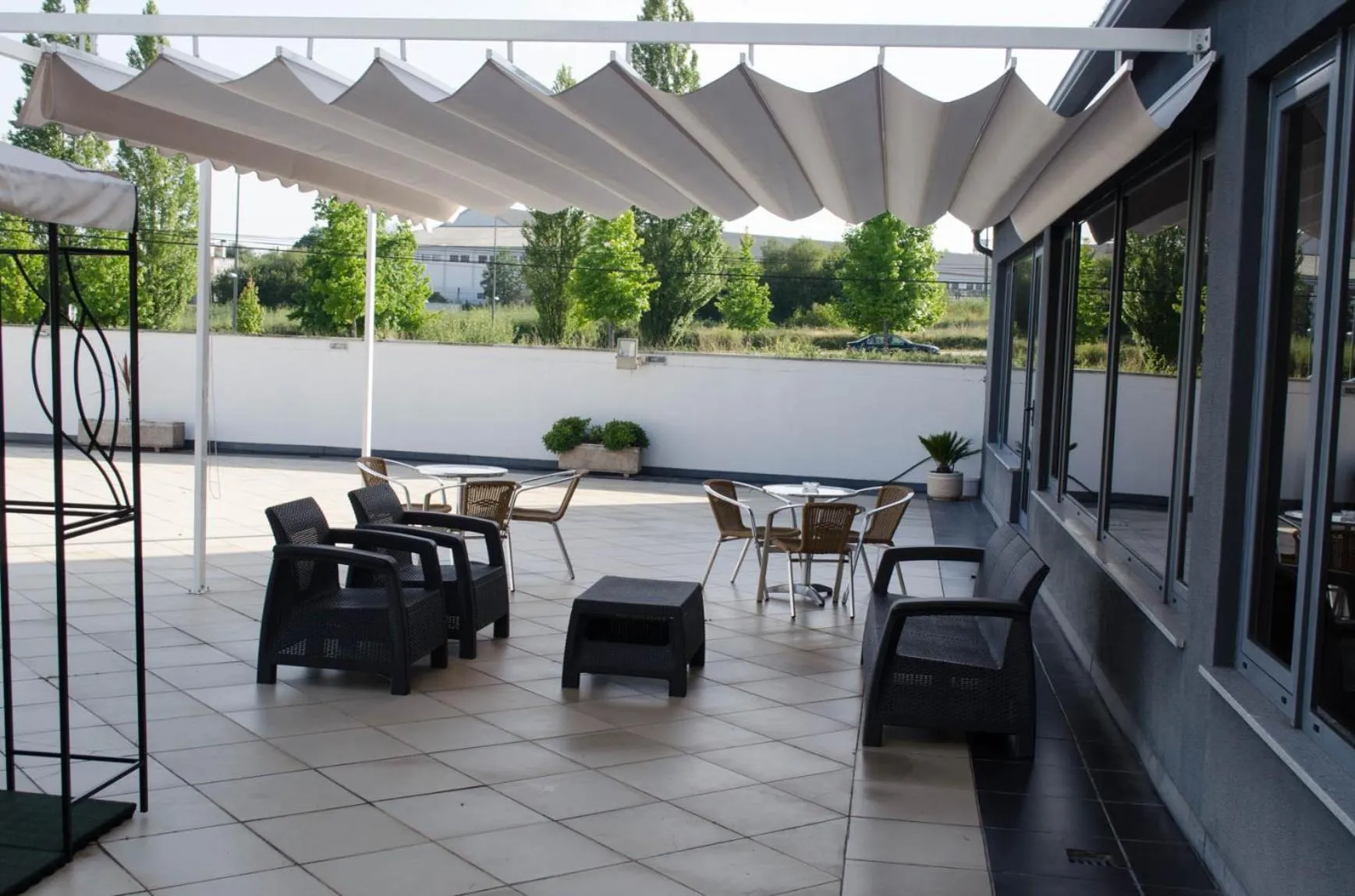 Patio in Hotel Durao