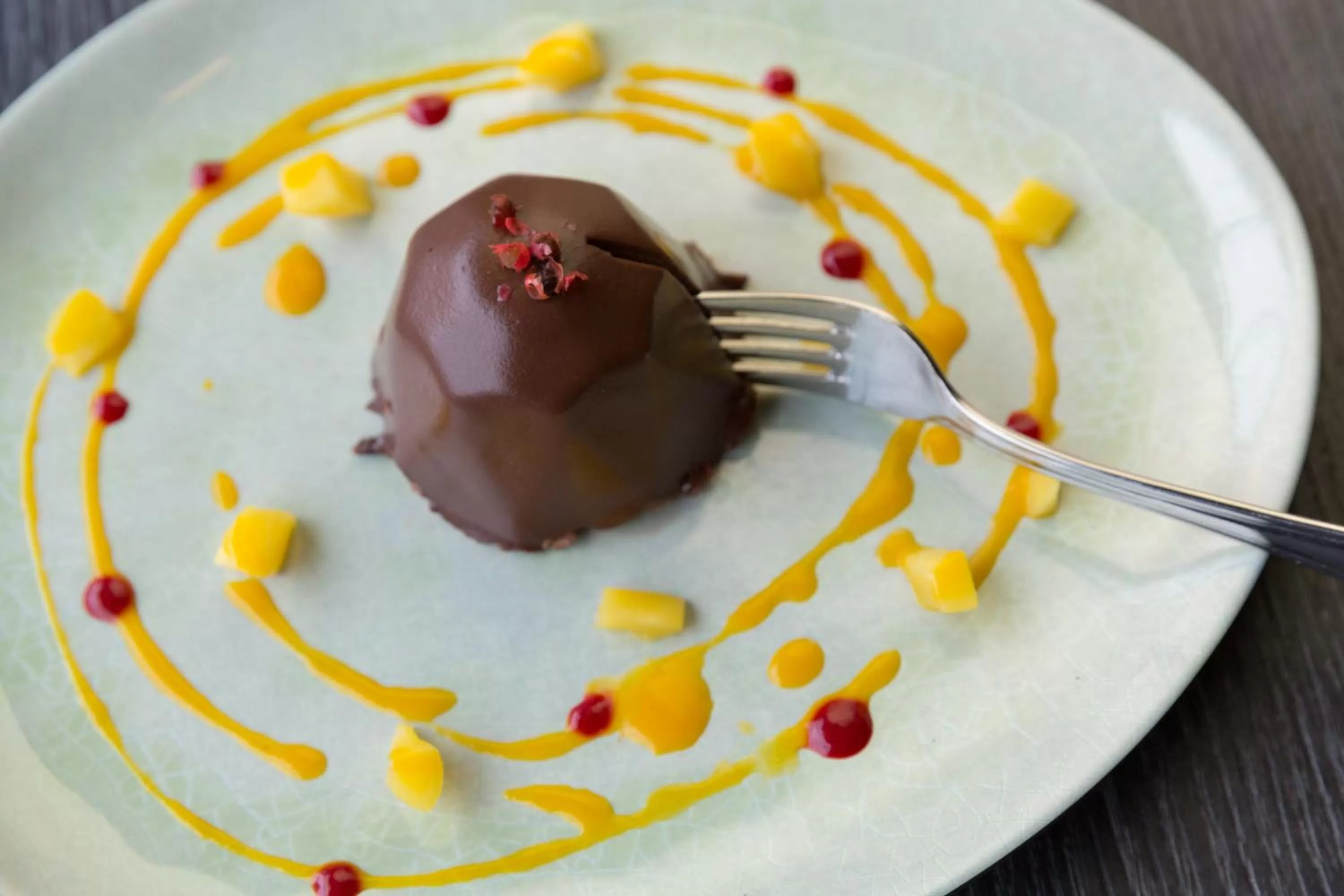 Food close-up in Thon Hotel Bristol Stephanie