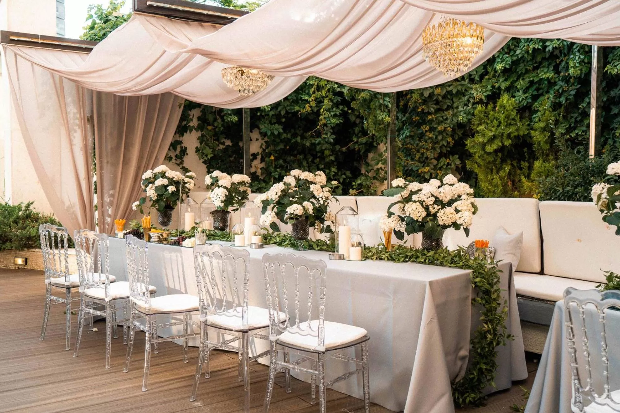 Garden view in Wyndham Ankara