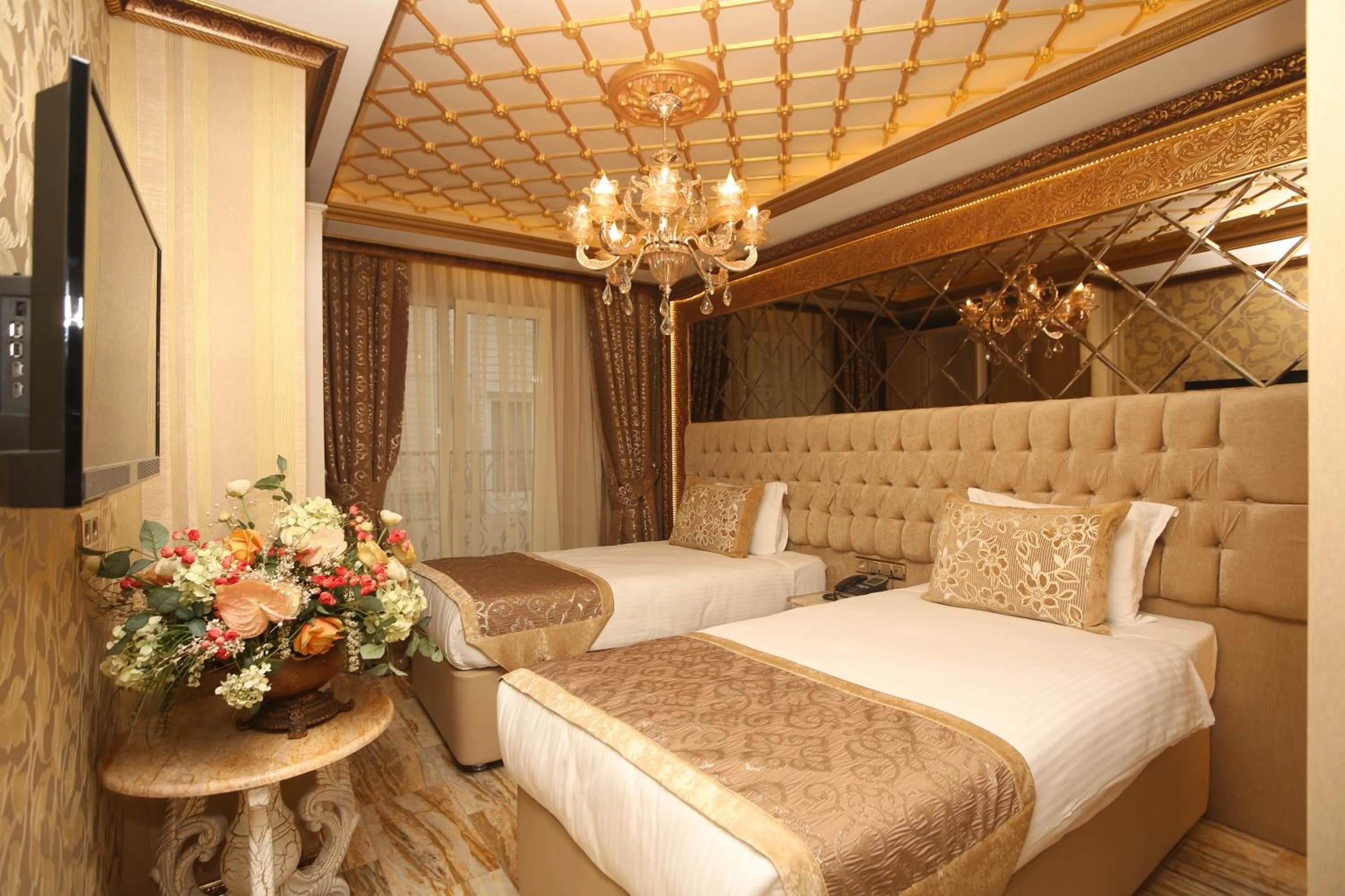 Photo of the whole room, Bed in Laleli Blue Marmaray Hotel
