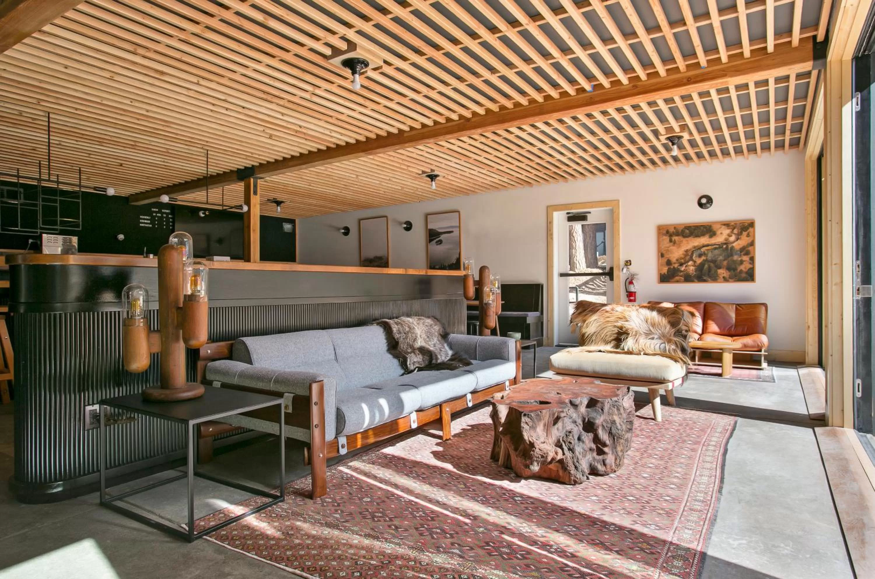 Lobby or reception in The Coachman Hotel