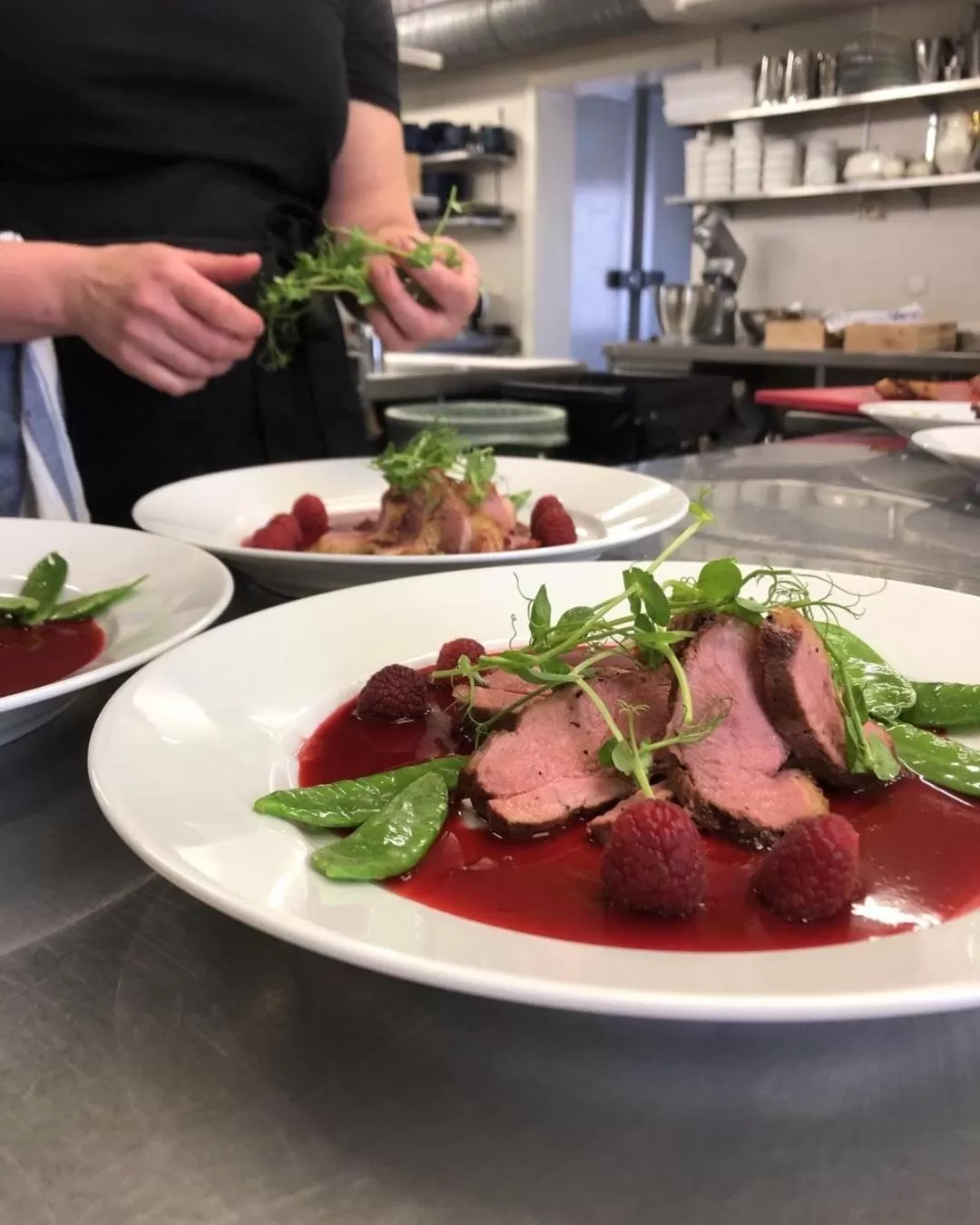 Dinner in Snöå Bruk Hotell och konferens