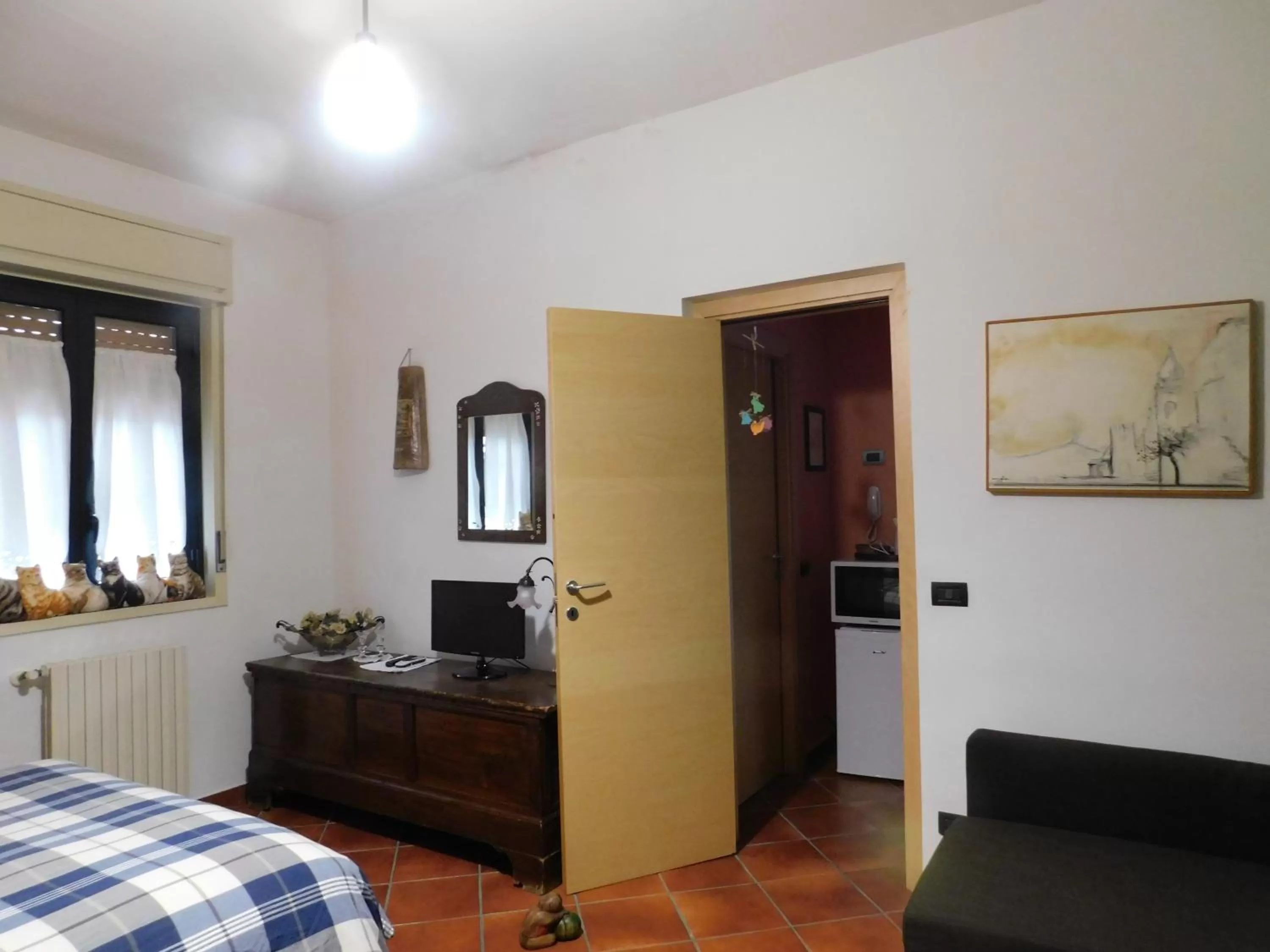 Coffee/tea facilities, Bed in B&B Casa Margherita