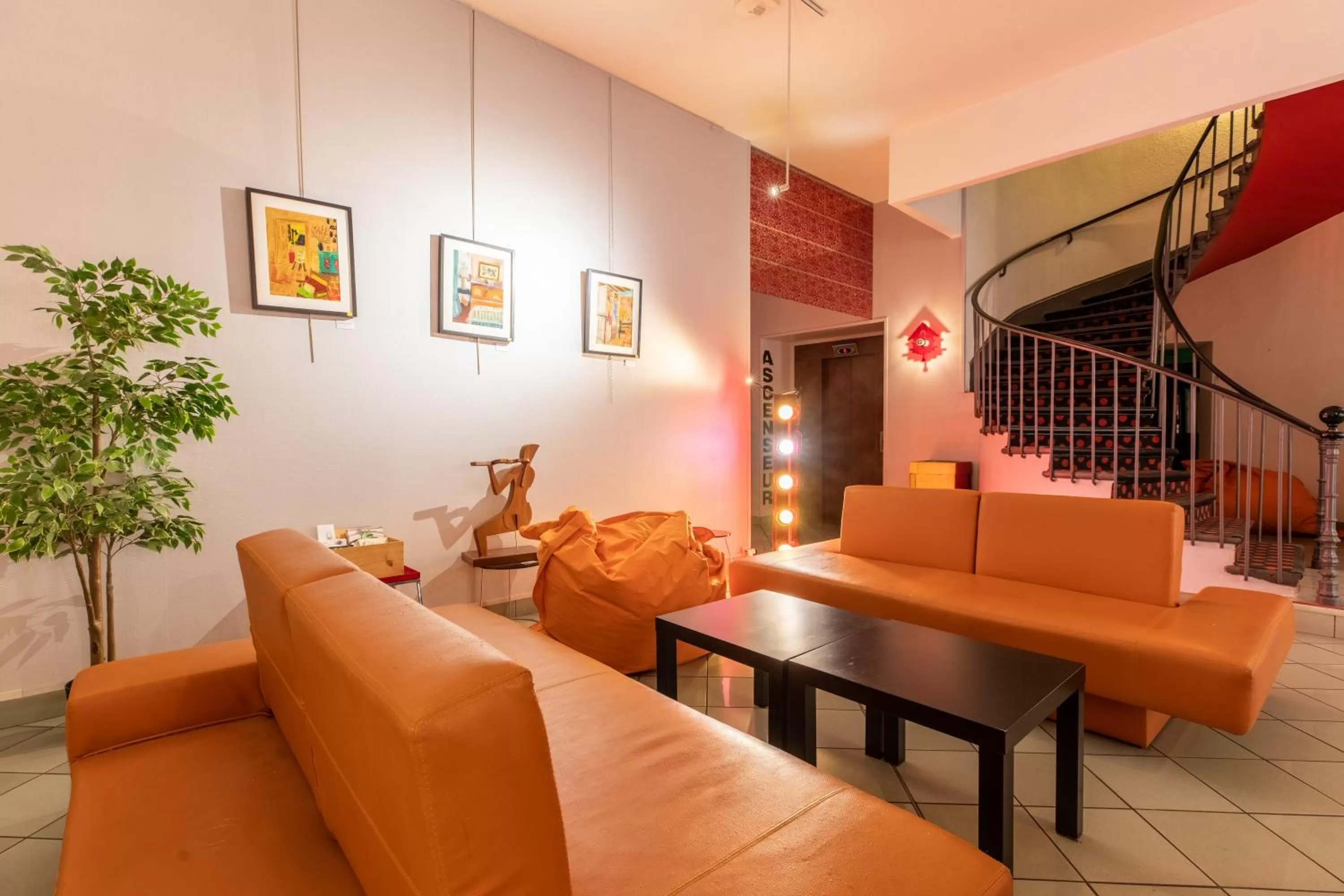 Living room in Dav'hotel Jaude