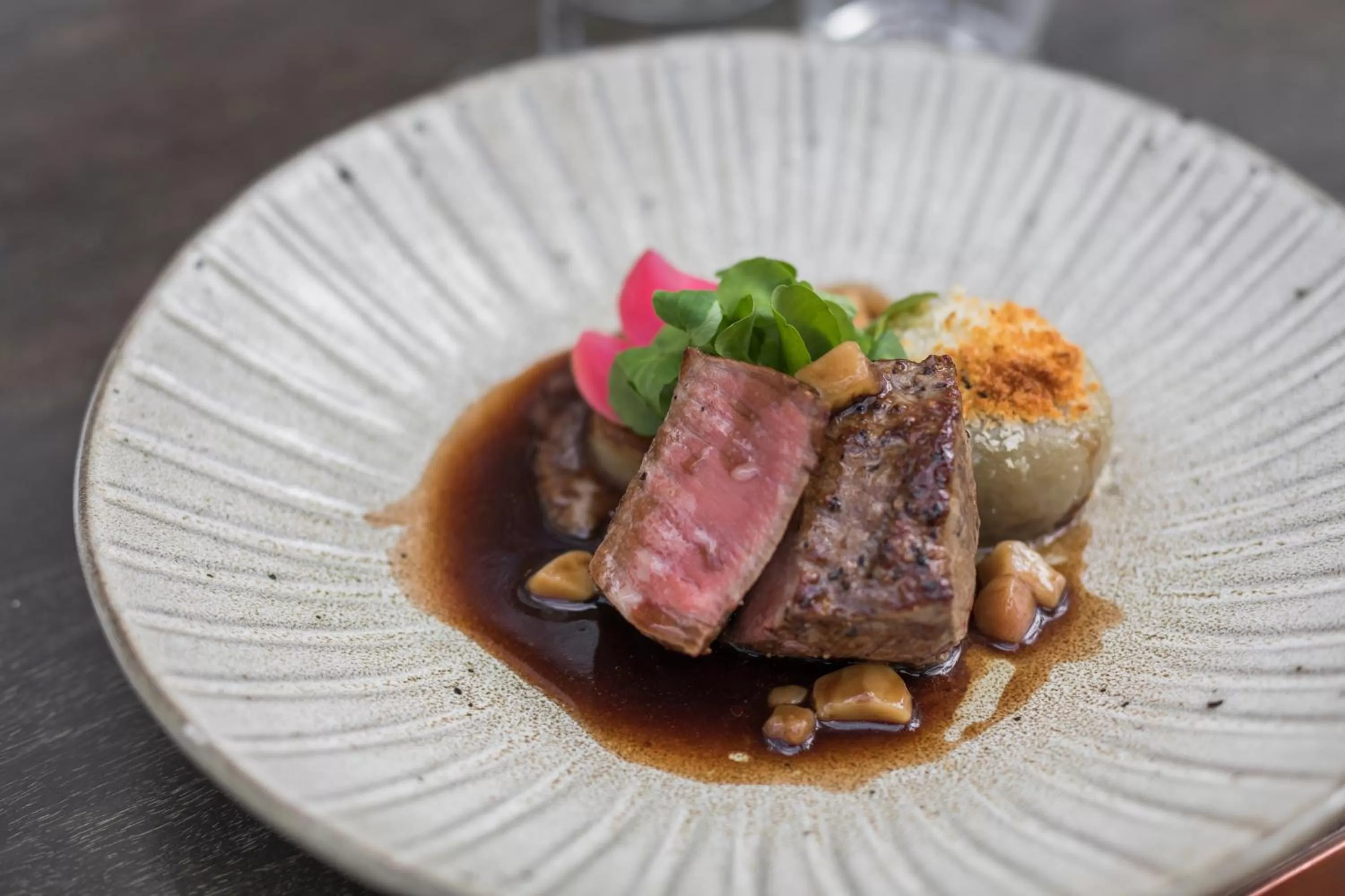 Food close-up in Coombe Abbey Hotel