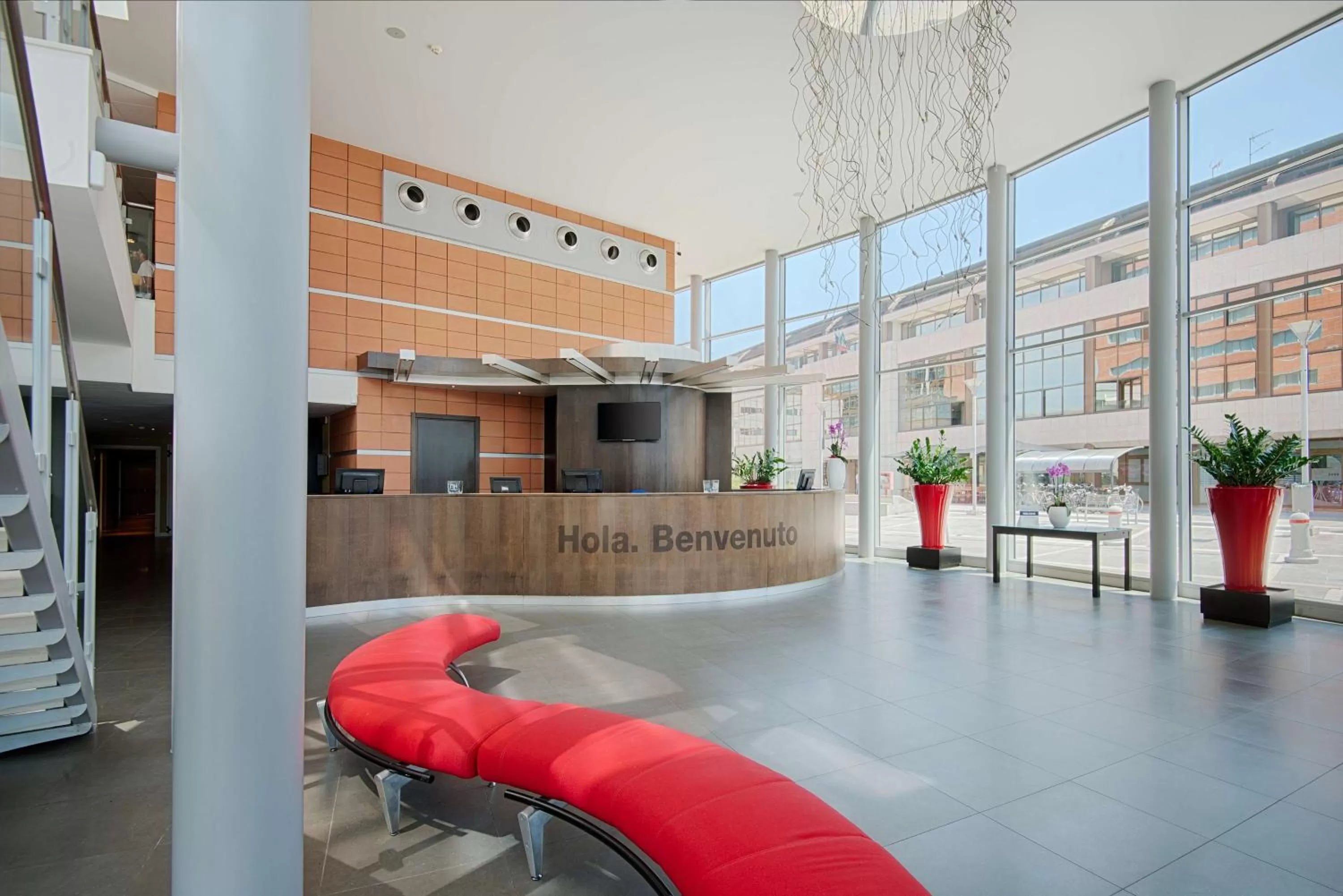 Lobby or reception in Savhotel Mantegna Padova