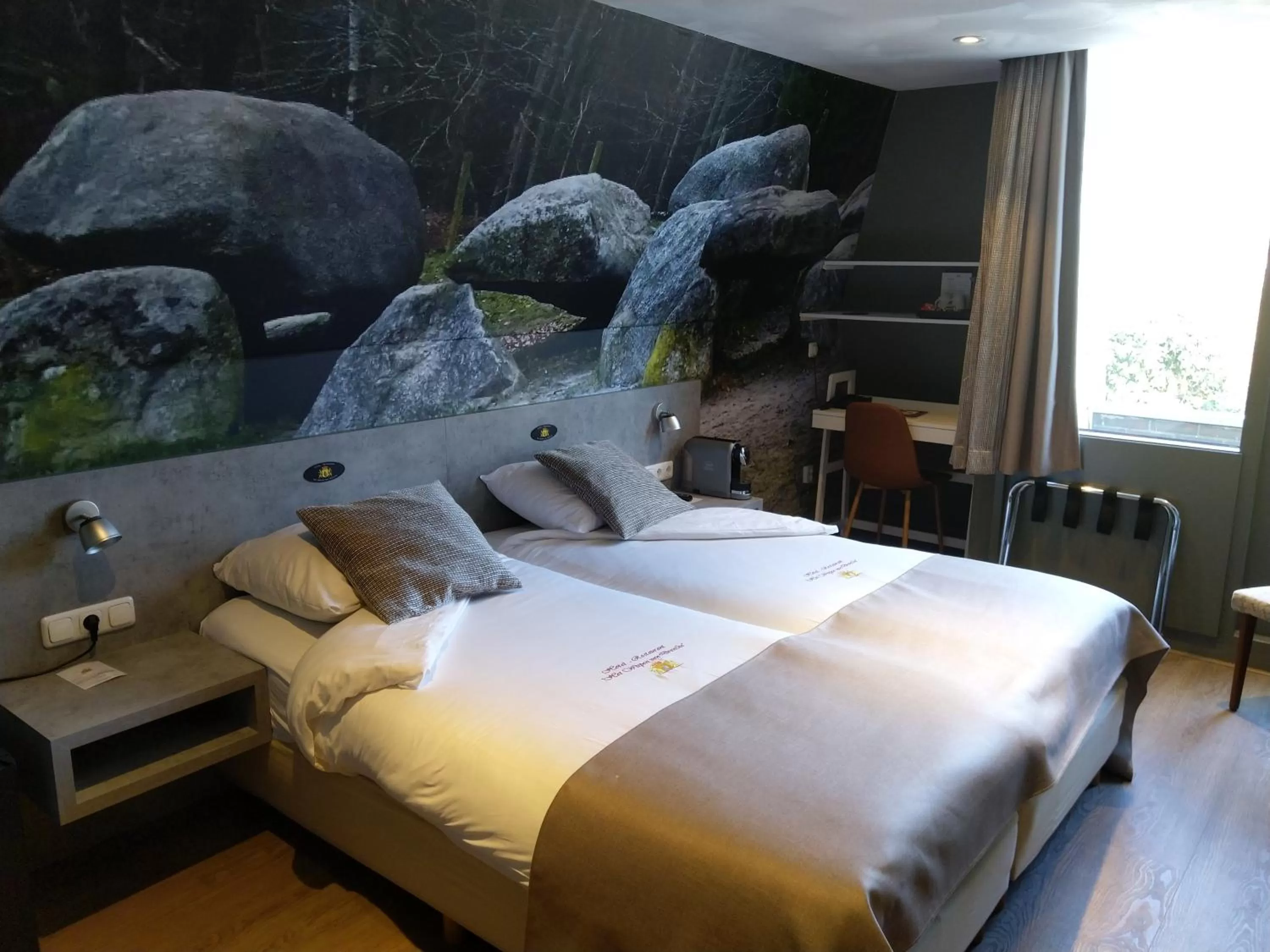 Bed in Hotel Het Wapen van Drenthe