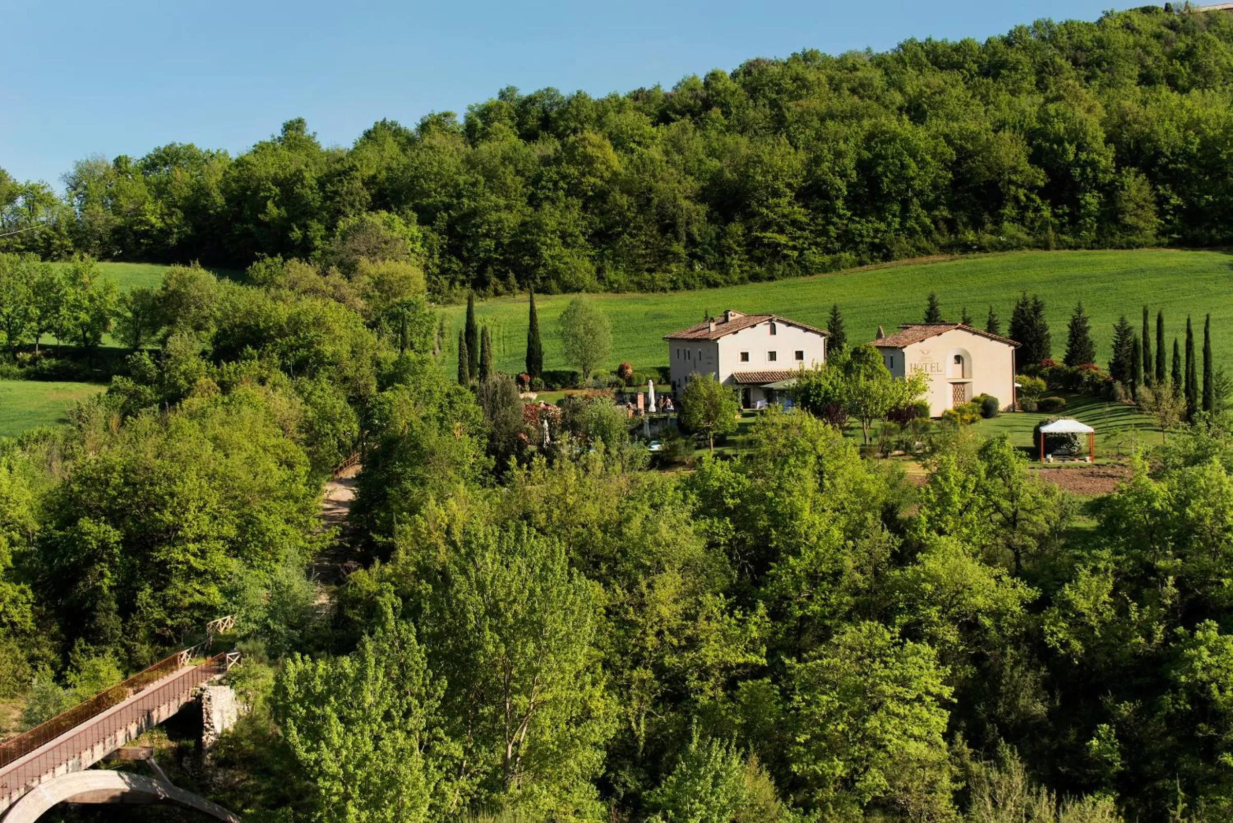 Natural landscape in Relais Osteria Dell'Orcia