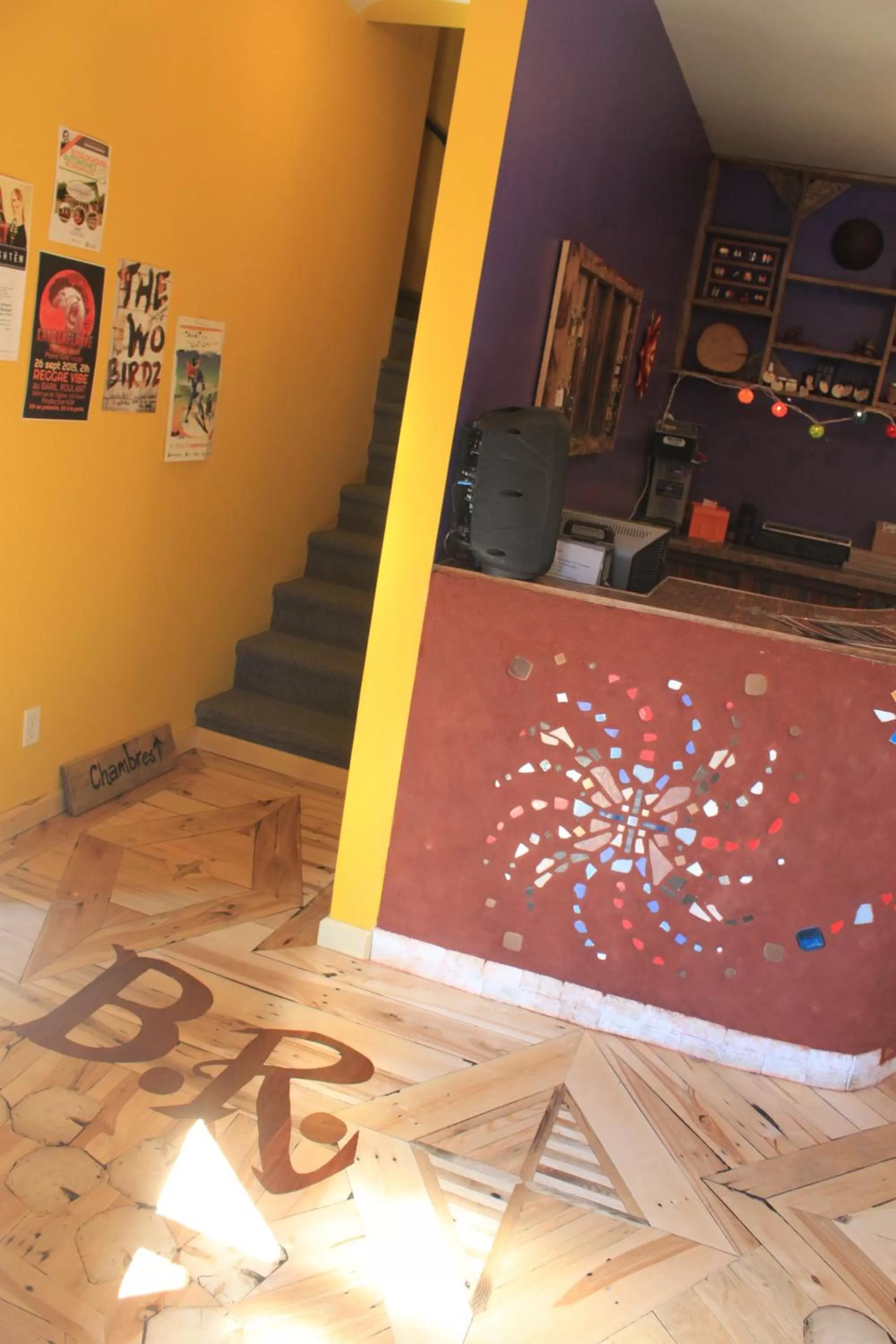 Lobby or reception, Lobby/Reception in Auberge Micro-Brasserie Le Baril Roulant