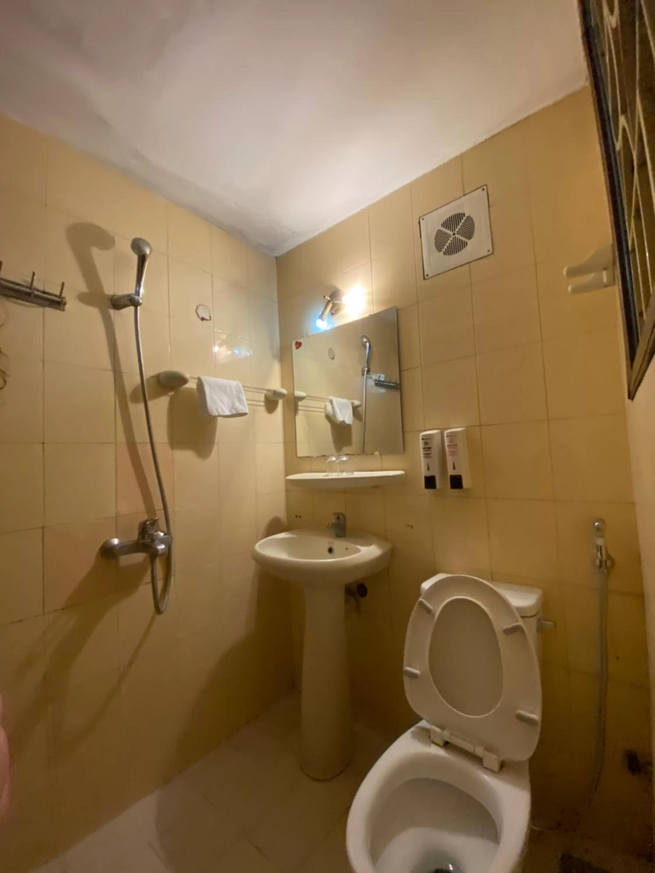 Bathroom in Sophie hotel