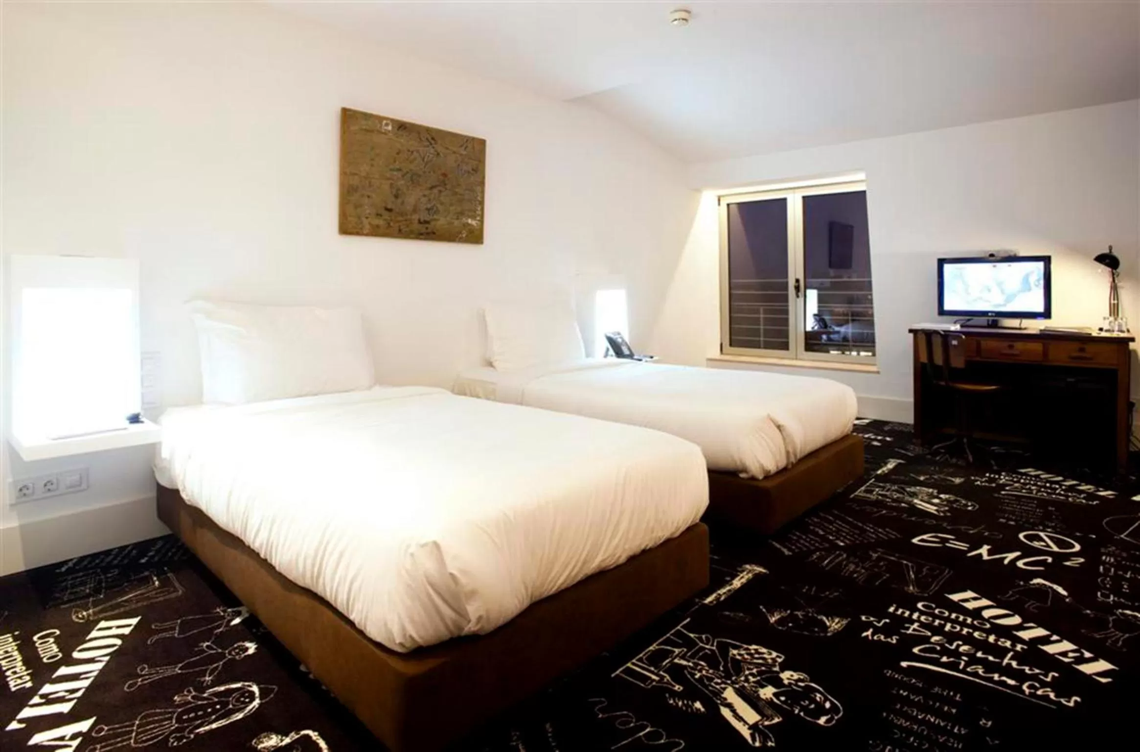 Bedroom, Bed in Hotel da Estrela - by Unlock Hotels