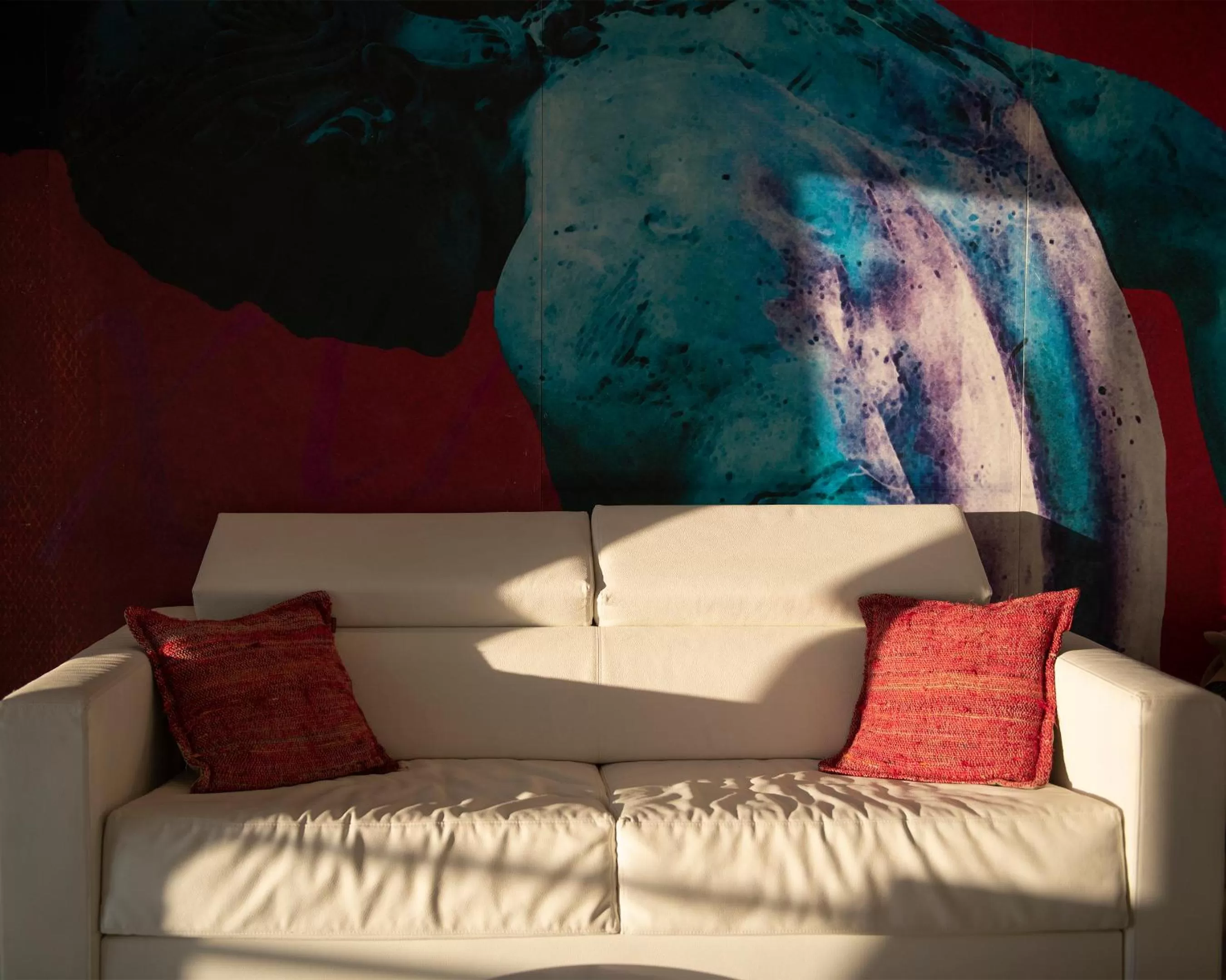 Decorative detail in Hotel Miramare Stabia