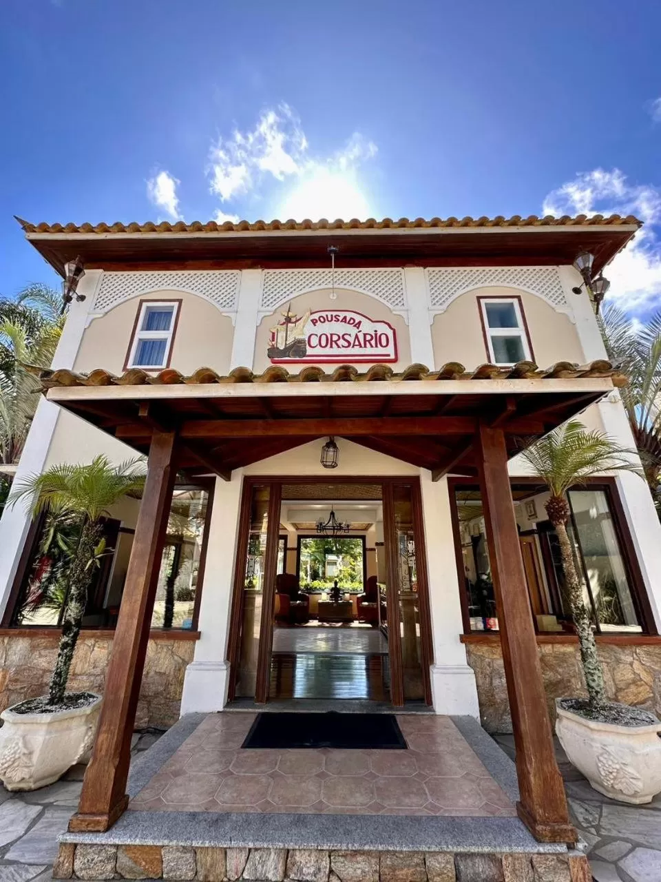 Property building in Pousada Corsario Buzios