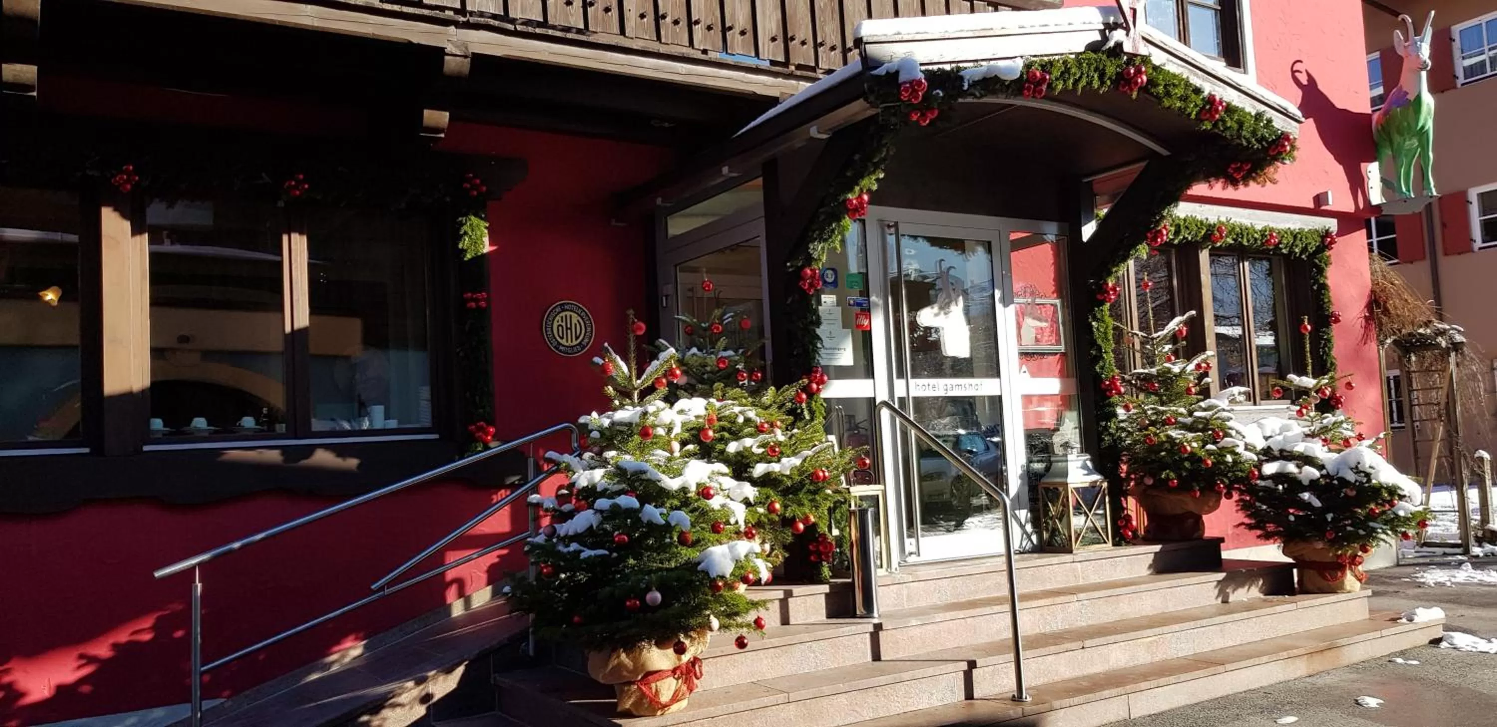 Facade/entrance in Hotel Gamshof