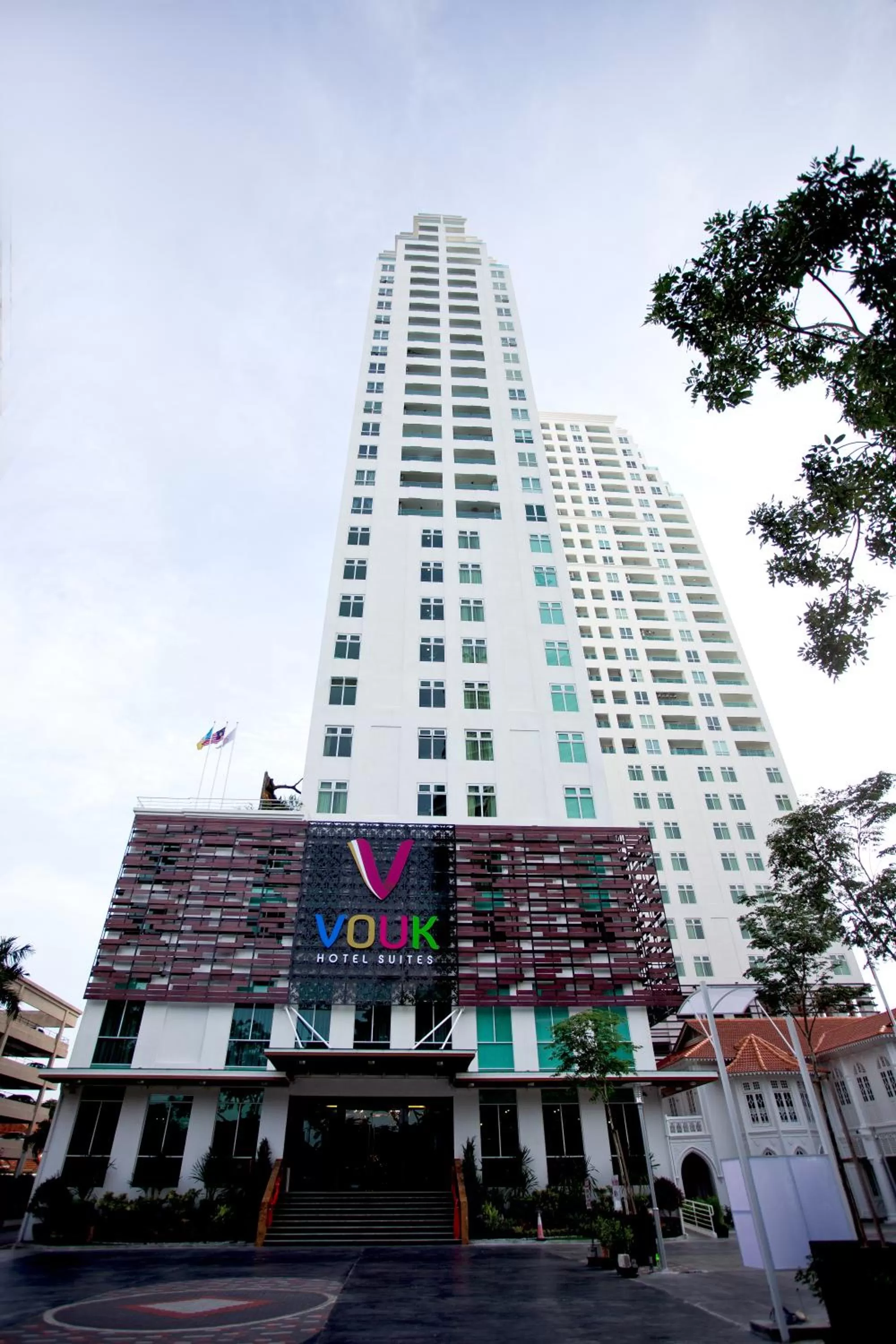 Facade/entrance in Vouk Hotel Suites, Penang