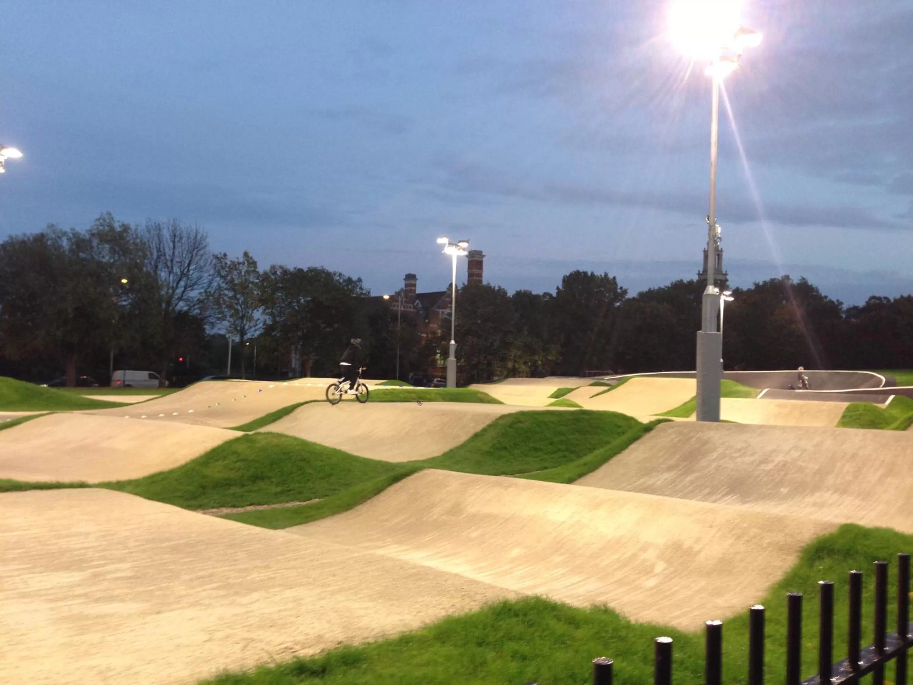 Cycling in Hour Glass Hotel