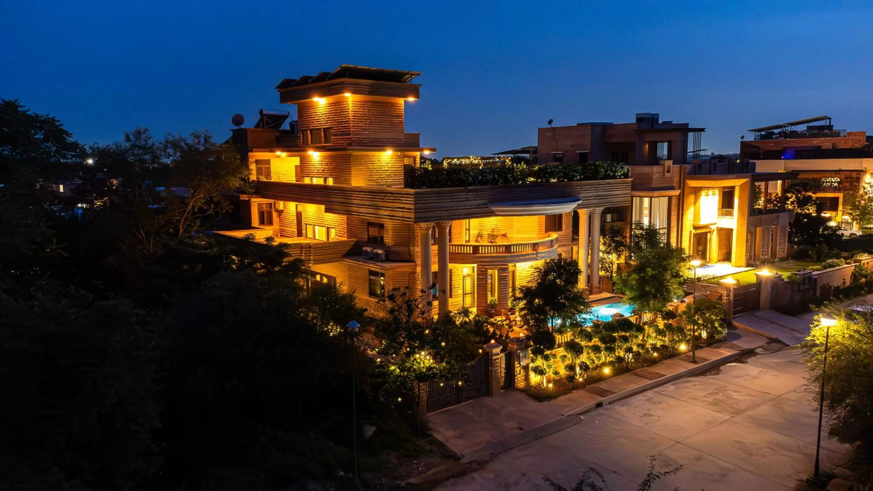 Property building in The Almond Tree