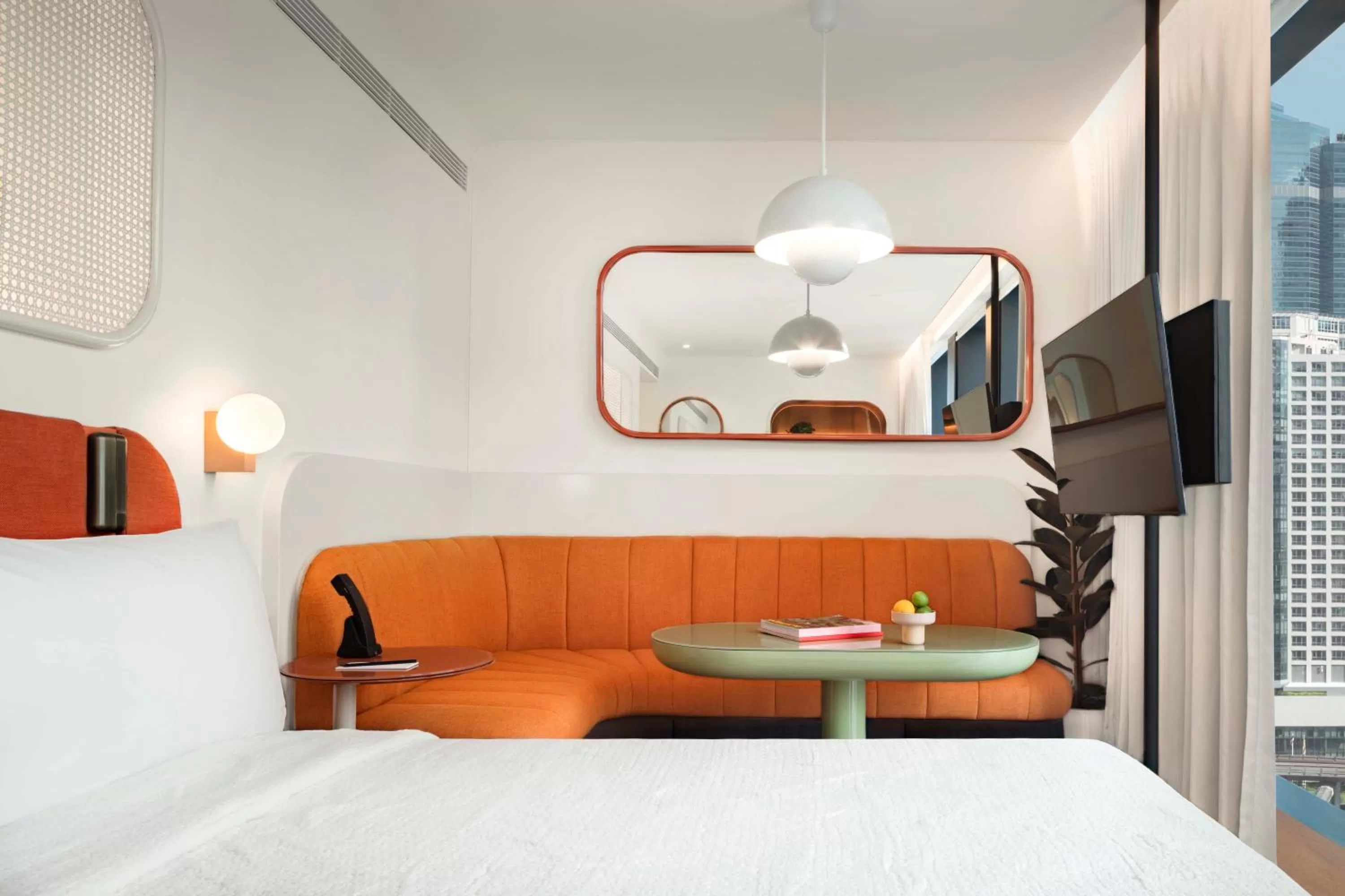 Bed in The Standard, Bangkok Mahanakhon