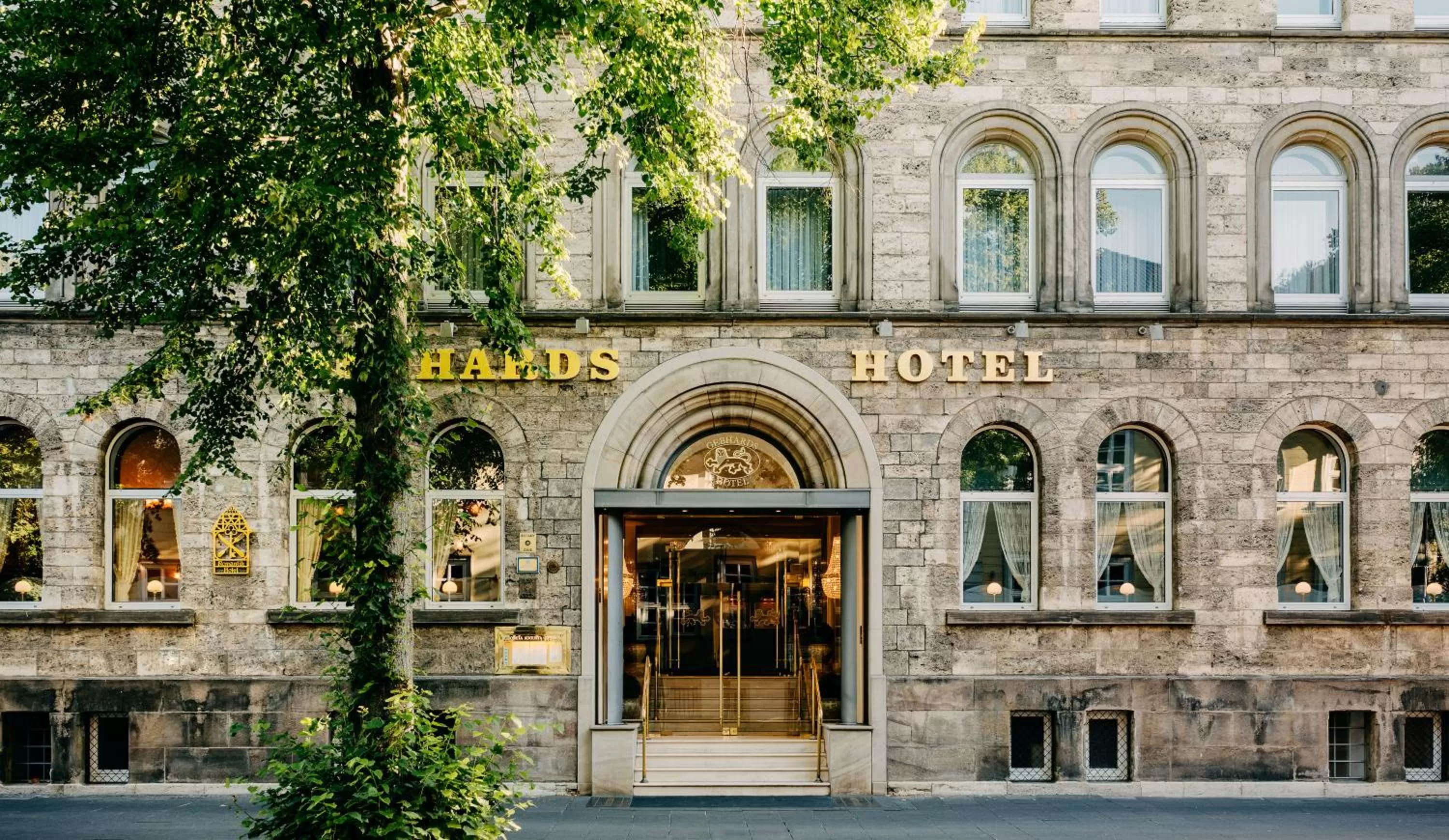 Property building in Romantik Hotel Gebhards