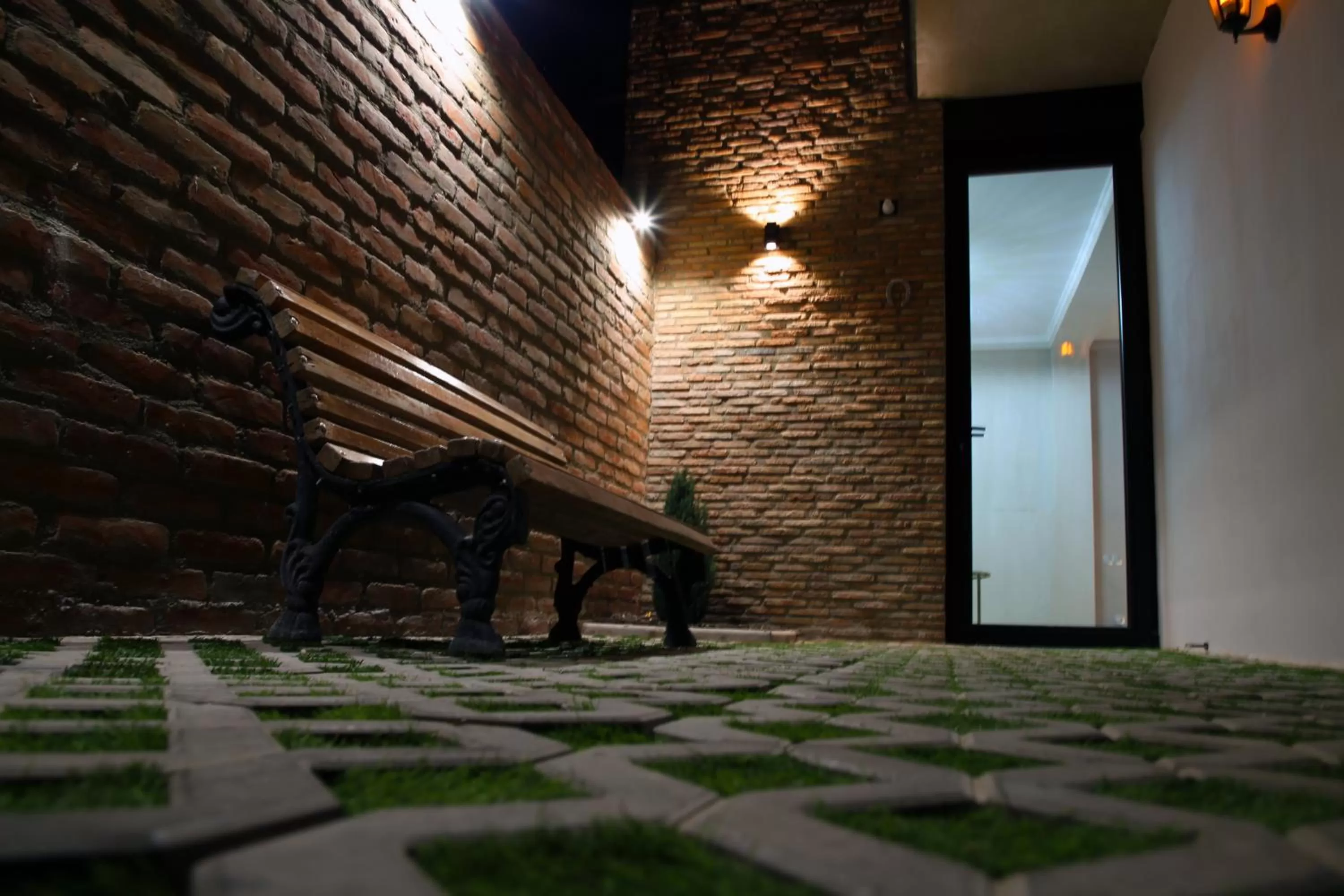 Seating area in Trinity Hotel