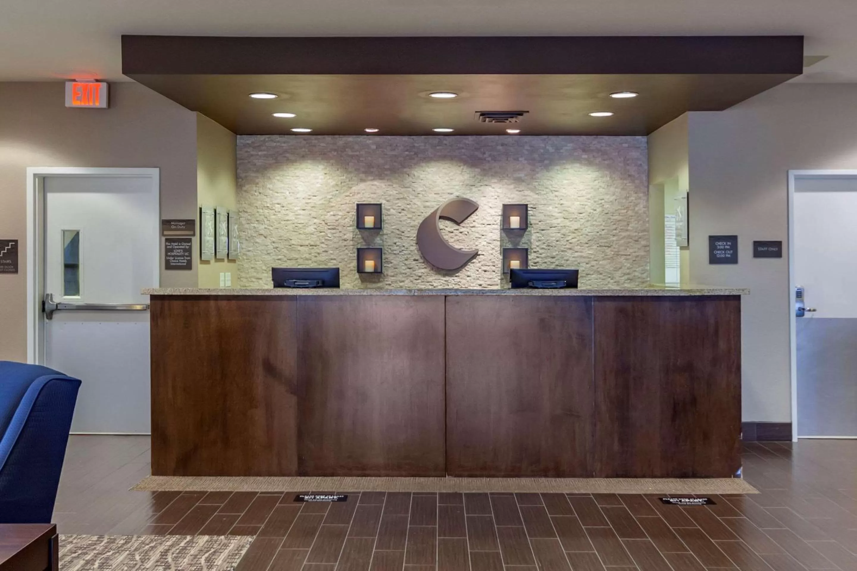Lobby or reception in Comfort Inn & Suites Sidney I-80