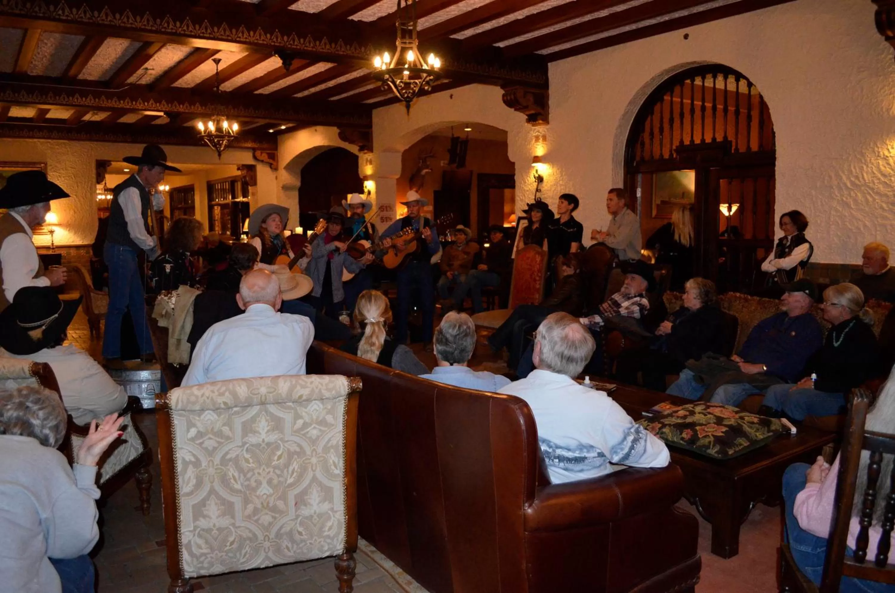 Communal lounge/ TV room in The Holland Hotel