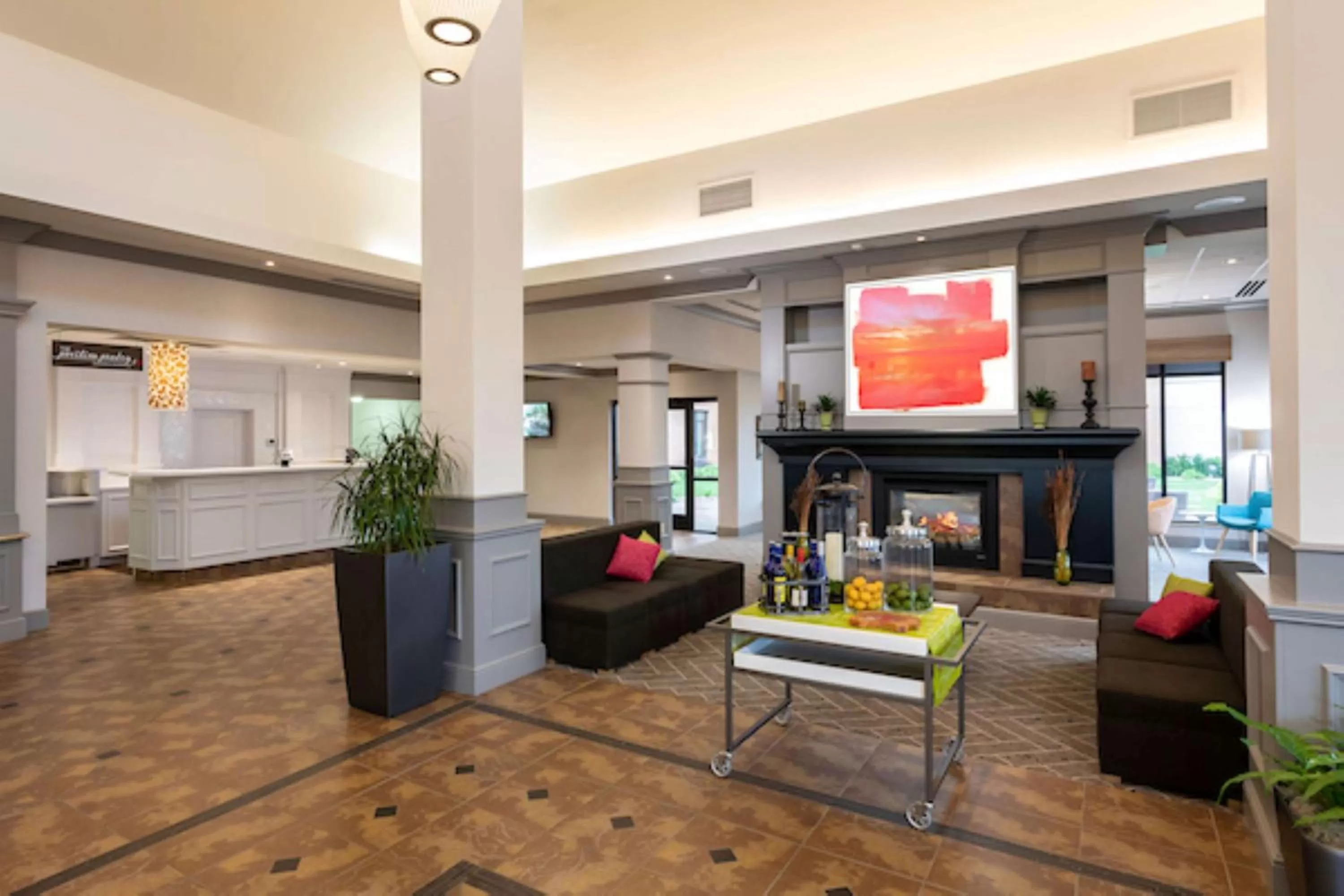 Lobby or reception in Hilton Garden Inn Sioux City Riverfront