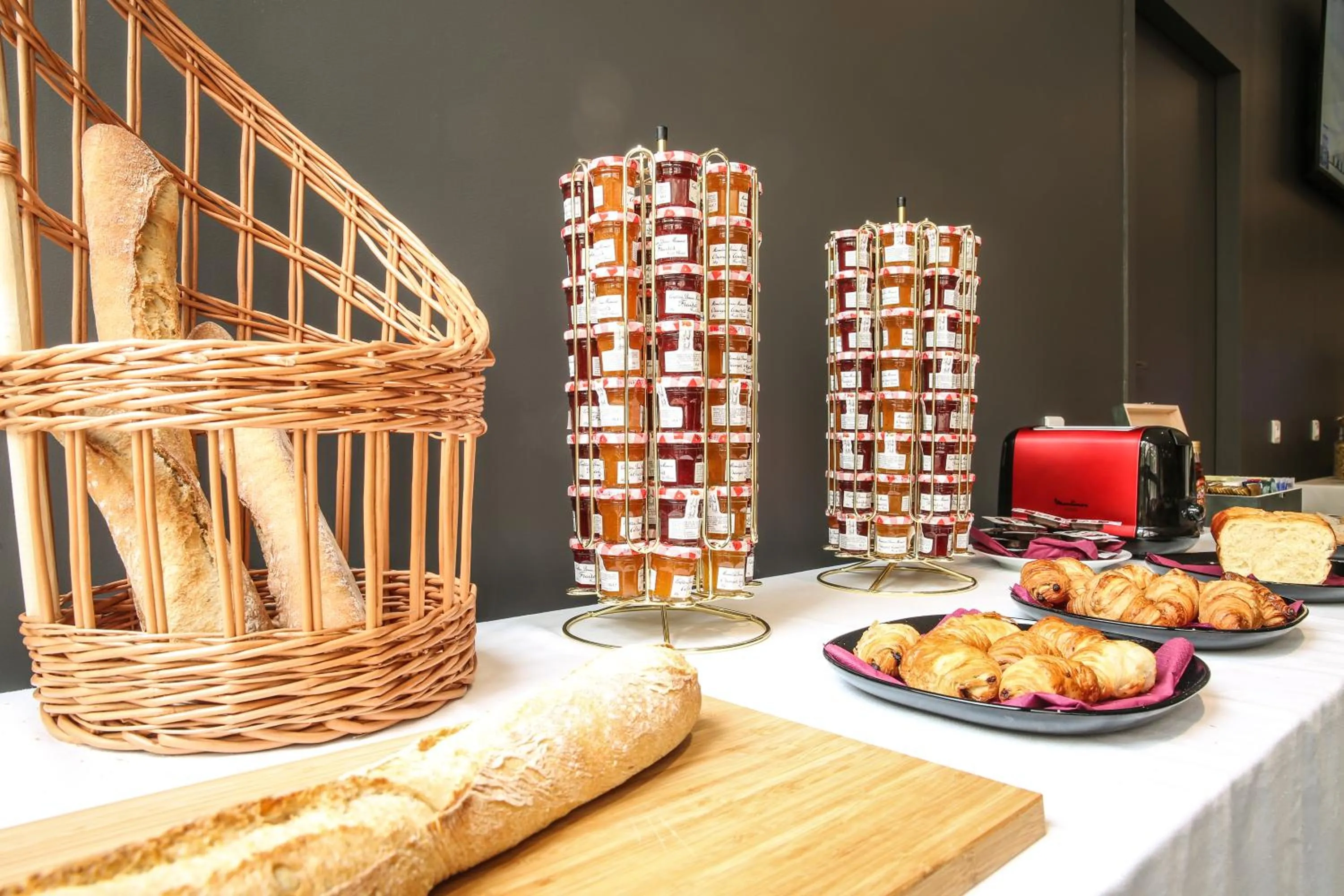 Buffet breakfast in Arena Hotel La Defense