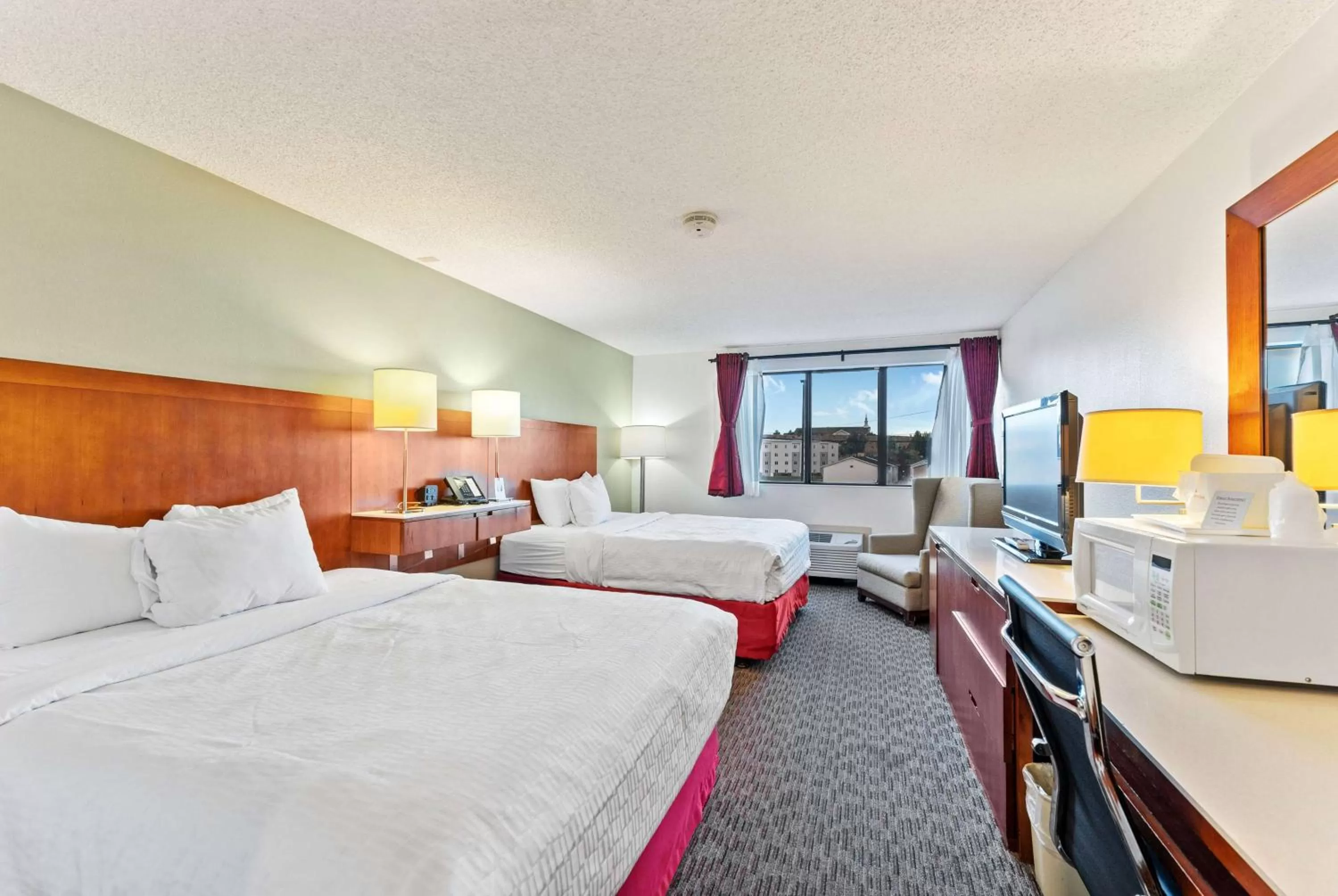 Bed in Ramada by Wyndham Cedar City