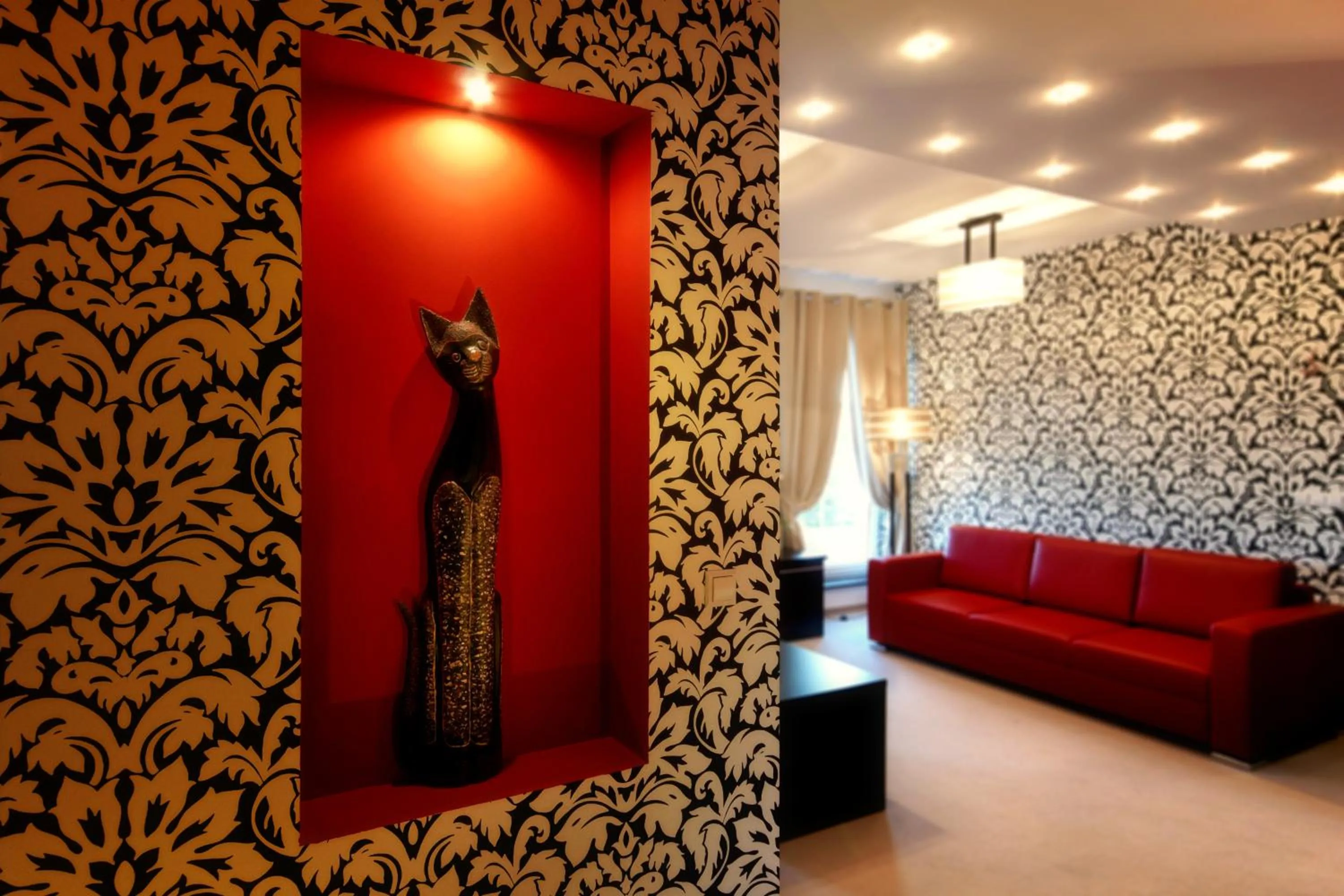 Decorative detail in Hotton Hotel