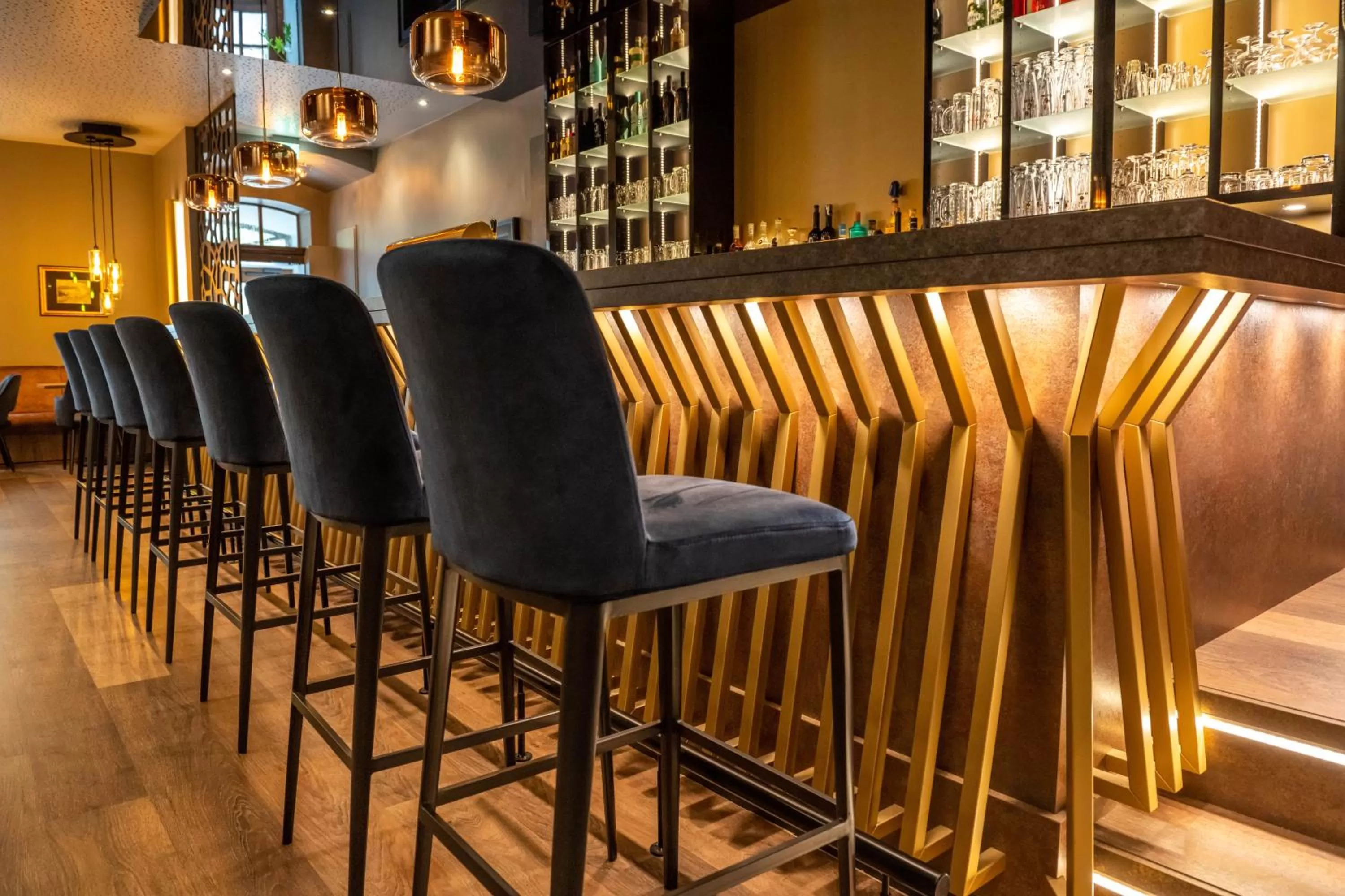 Lounge or bar in Hotel Rheinischer Hof