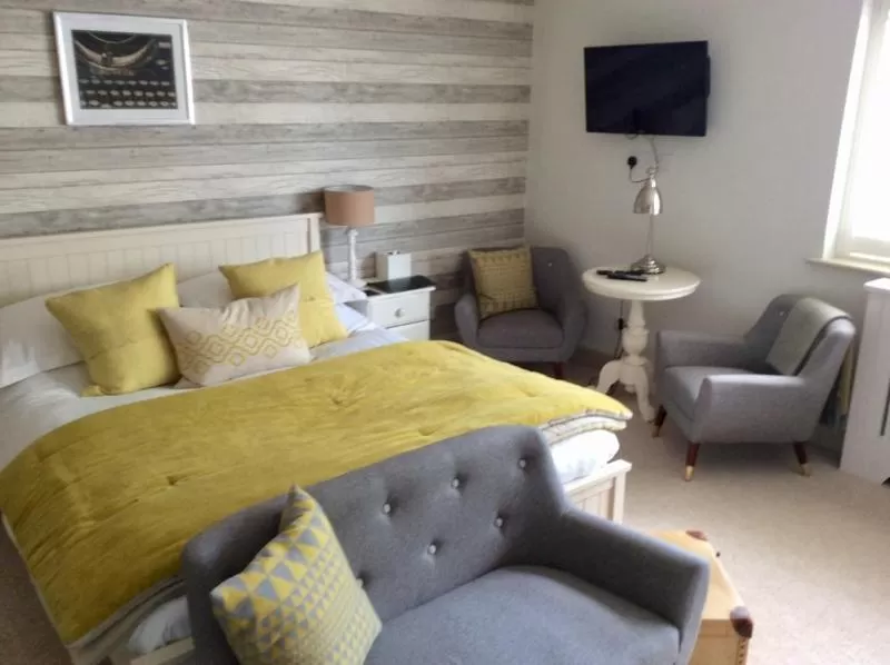 Bed in The Beach House