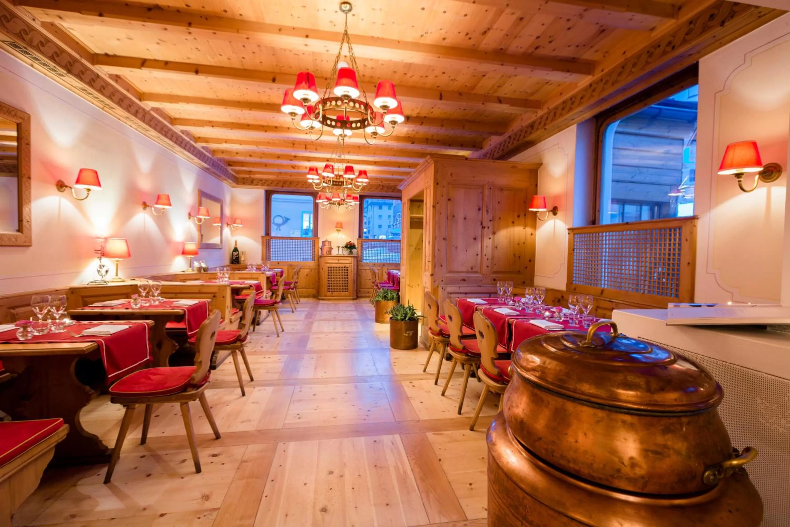 Restaurant/places to eat in Hotel Bernina 1865 by Kleos Group Collection