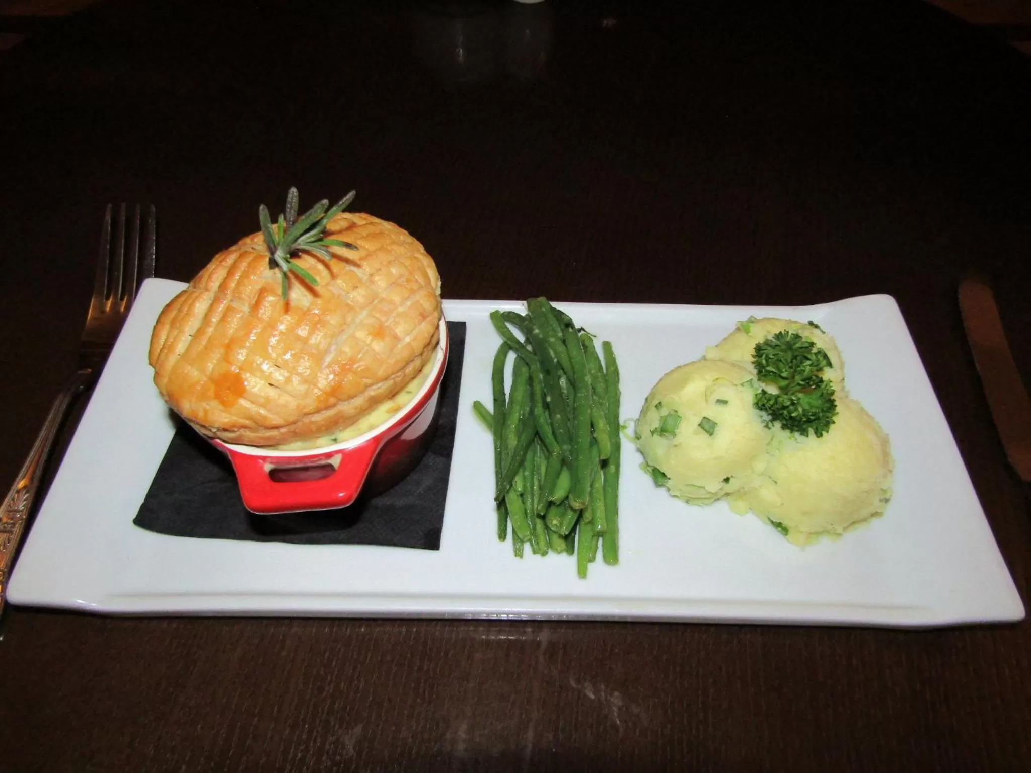 Food close-up in Darnley Lodge Hotel