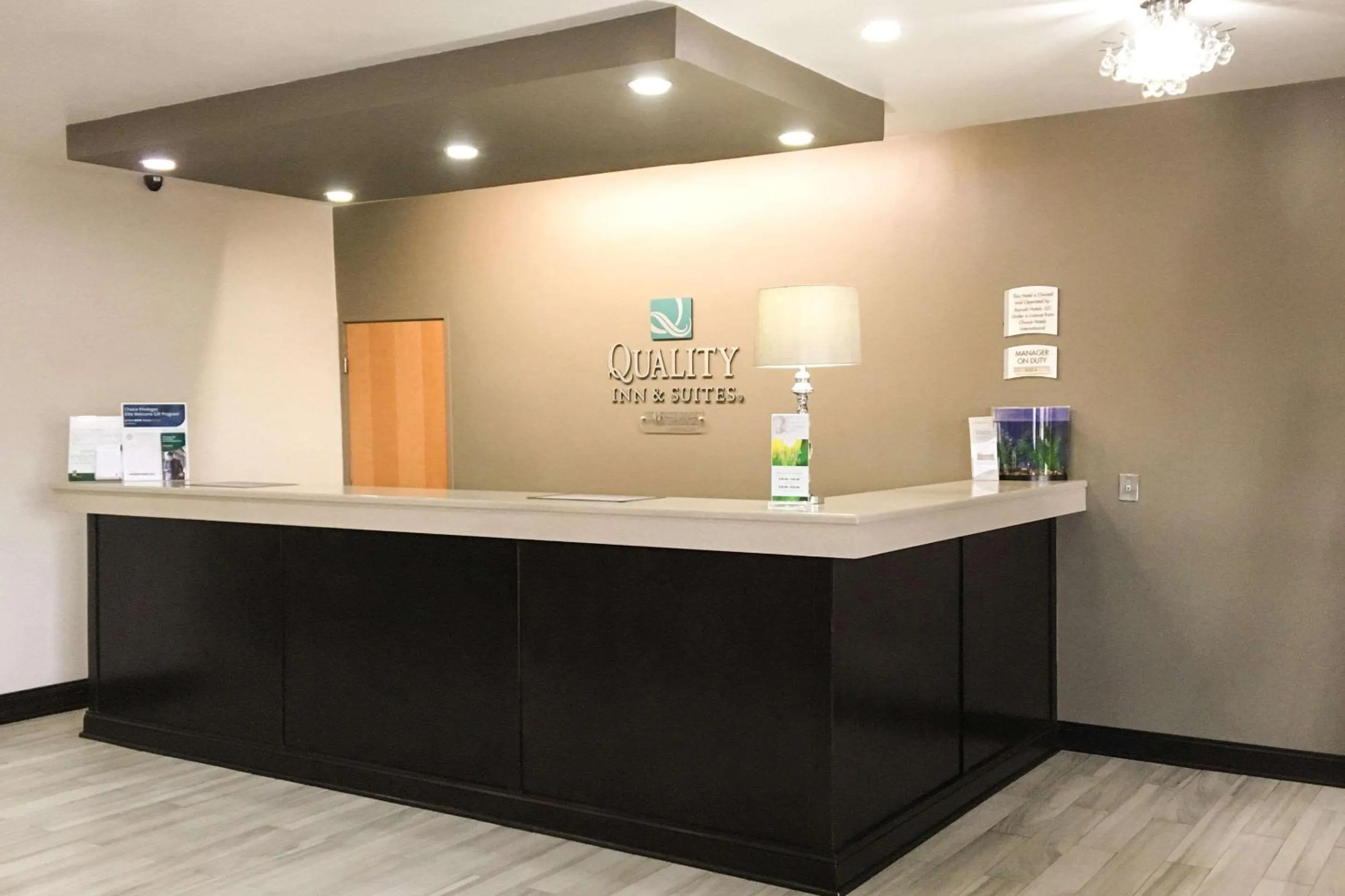 Lobby or reception in Quality Inn & Suites Lincoln near I-55