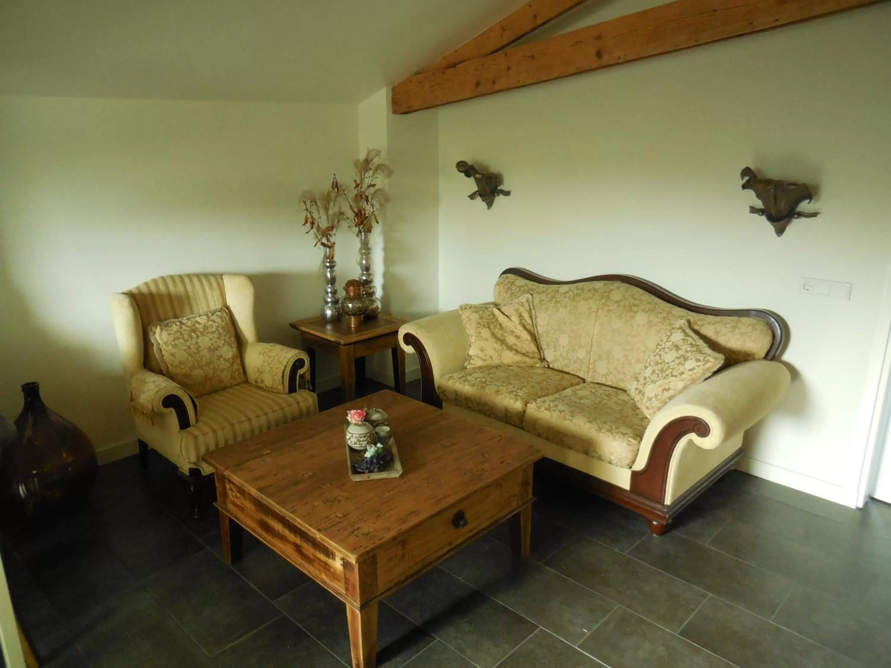 Seating area in B & B " De 7 Sprong "