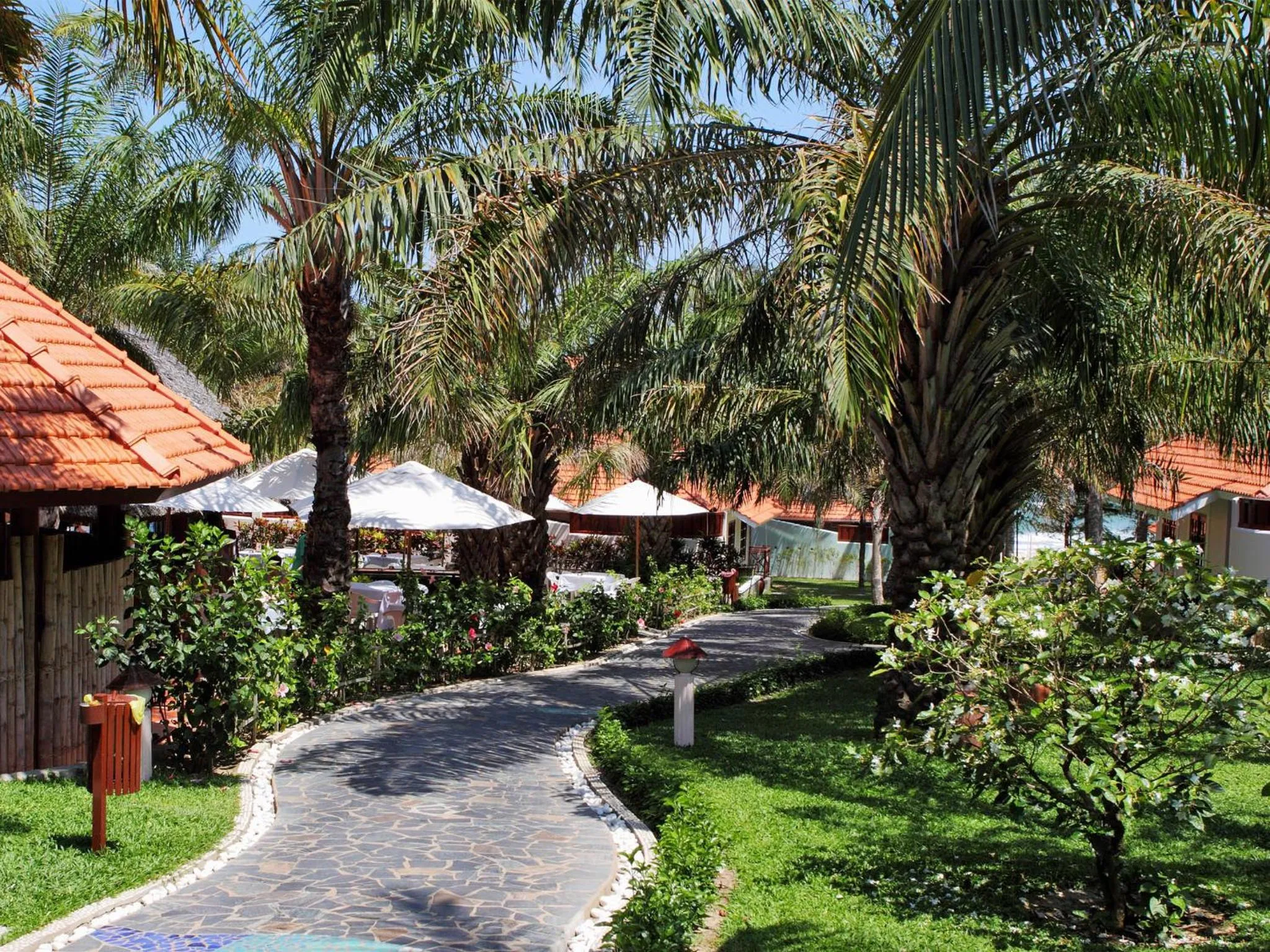 Garden in Phu Hai Beach Resort & Spa Phan Thiet