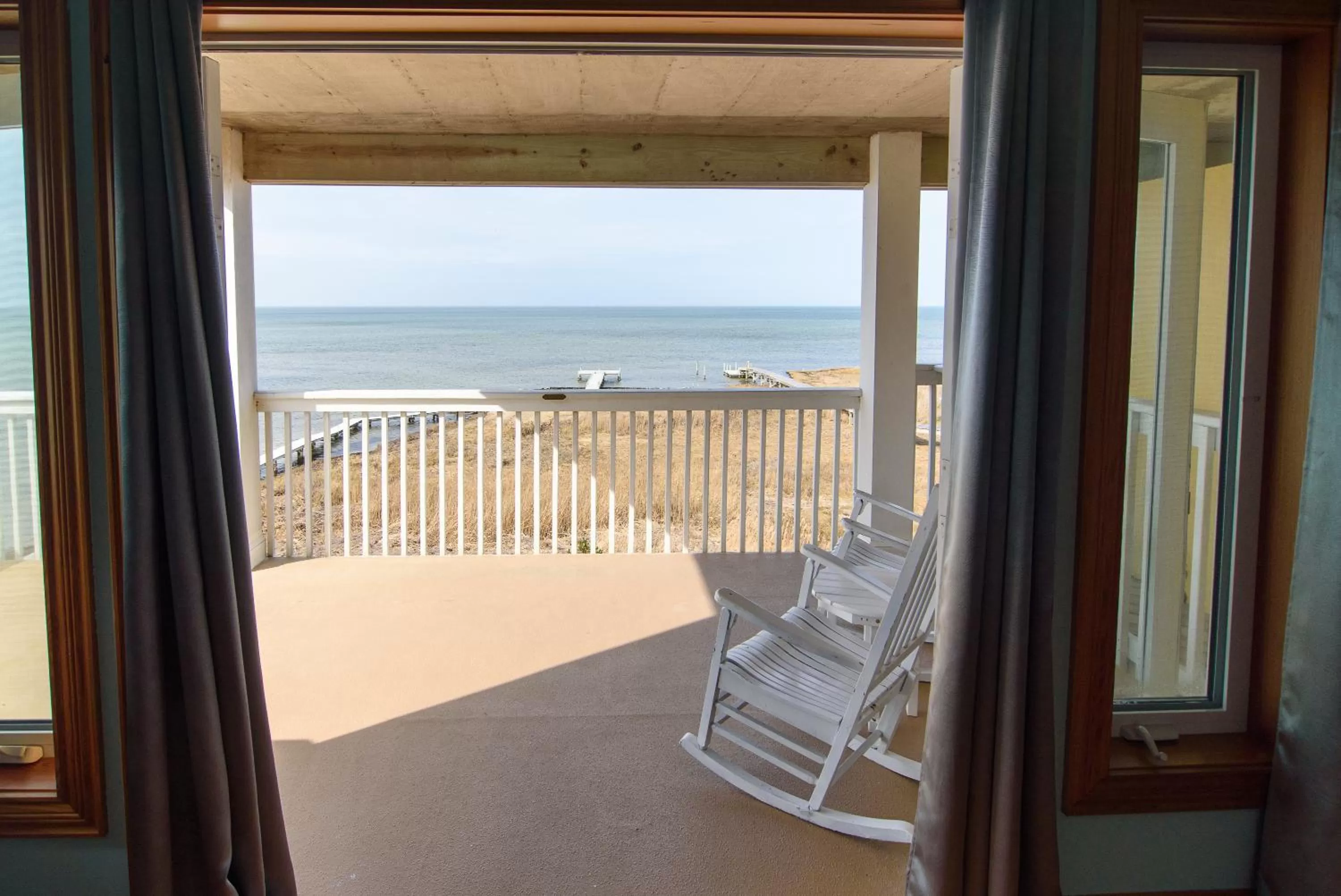 Patio in The Inn on Pamlico Sound
