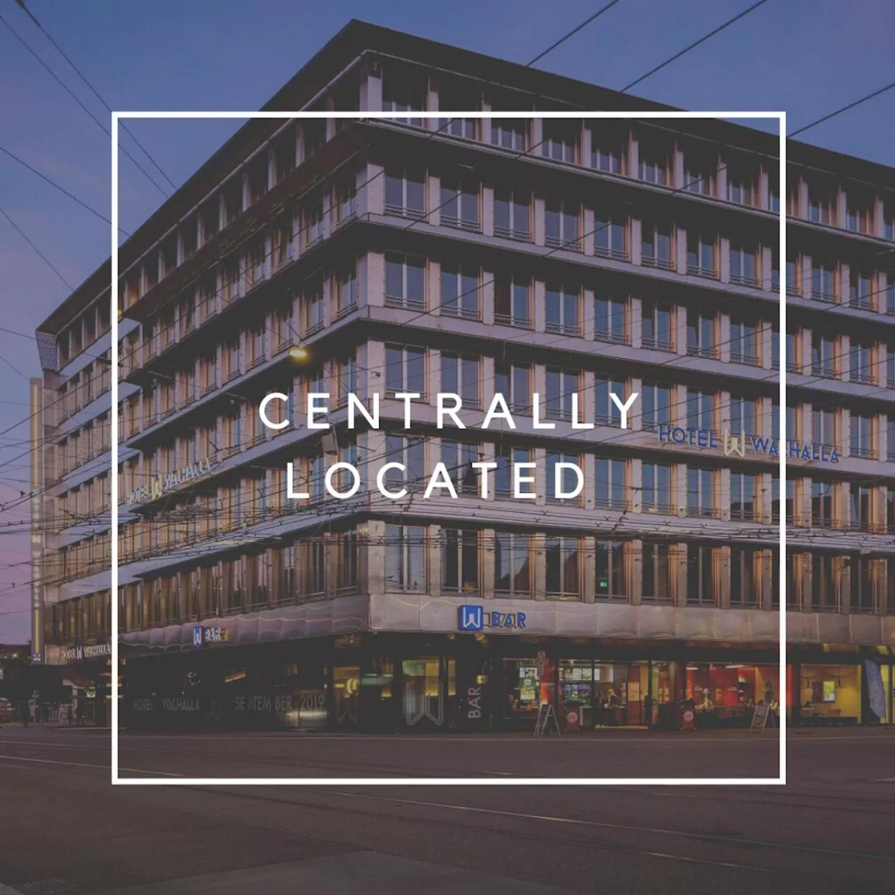 Location in Hotel Walhalla