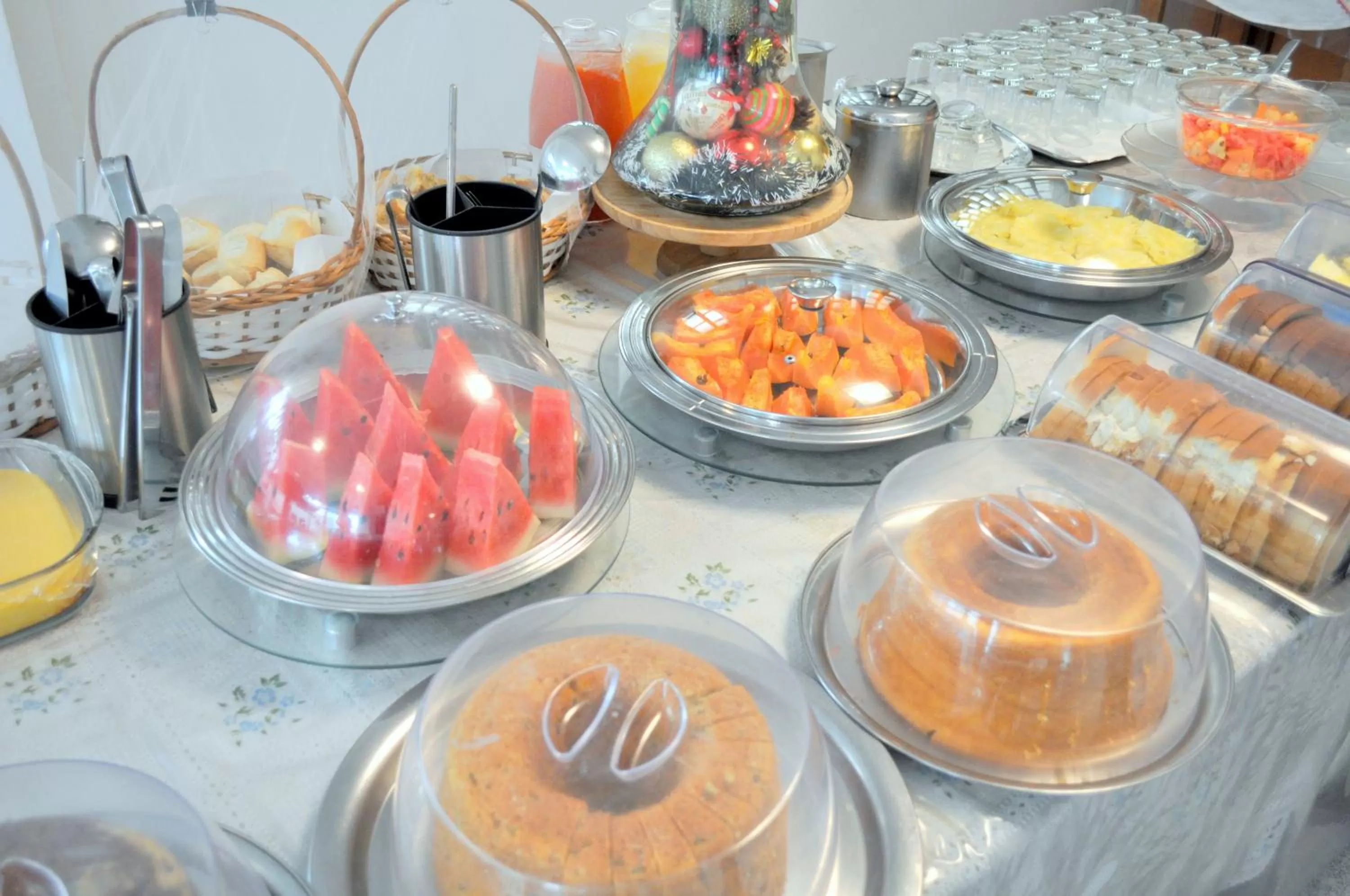 Buffet breakfast in Hotel Enseada de Ponta Negra