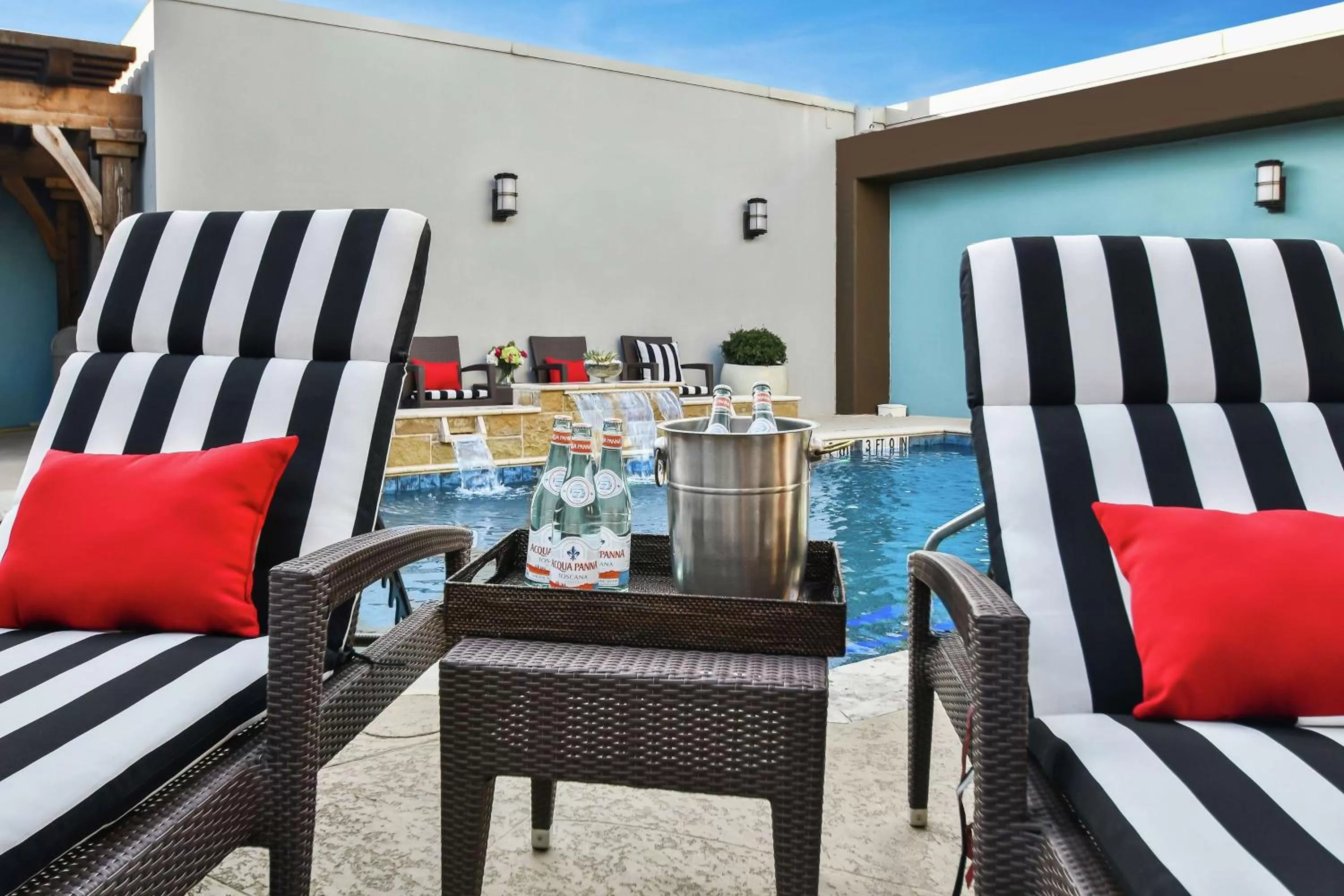 Pool view in Hilton Dallas-Park Cities