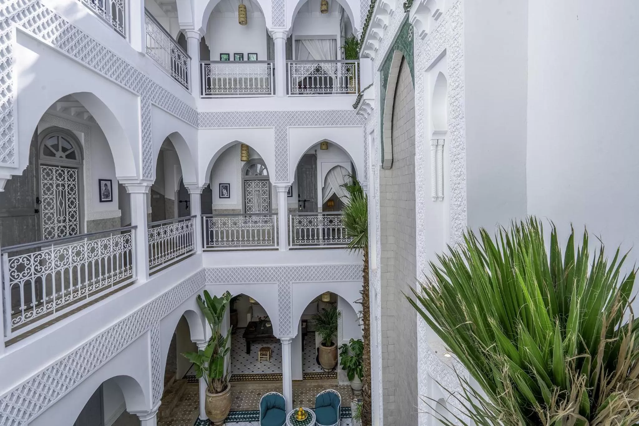 Lobby or reception in Riad Nelia De Marrakech Hotel Boutique & Spa