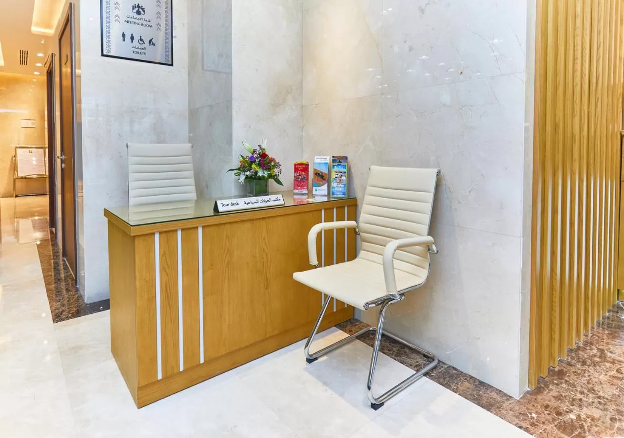 Lobby or reception in Rose Plaza Hotel Al Barsha