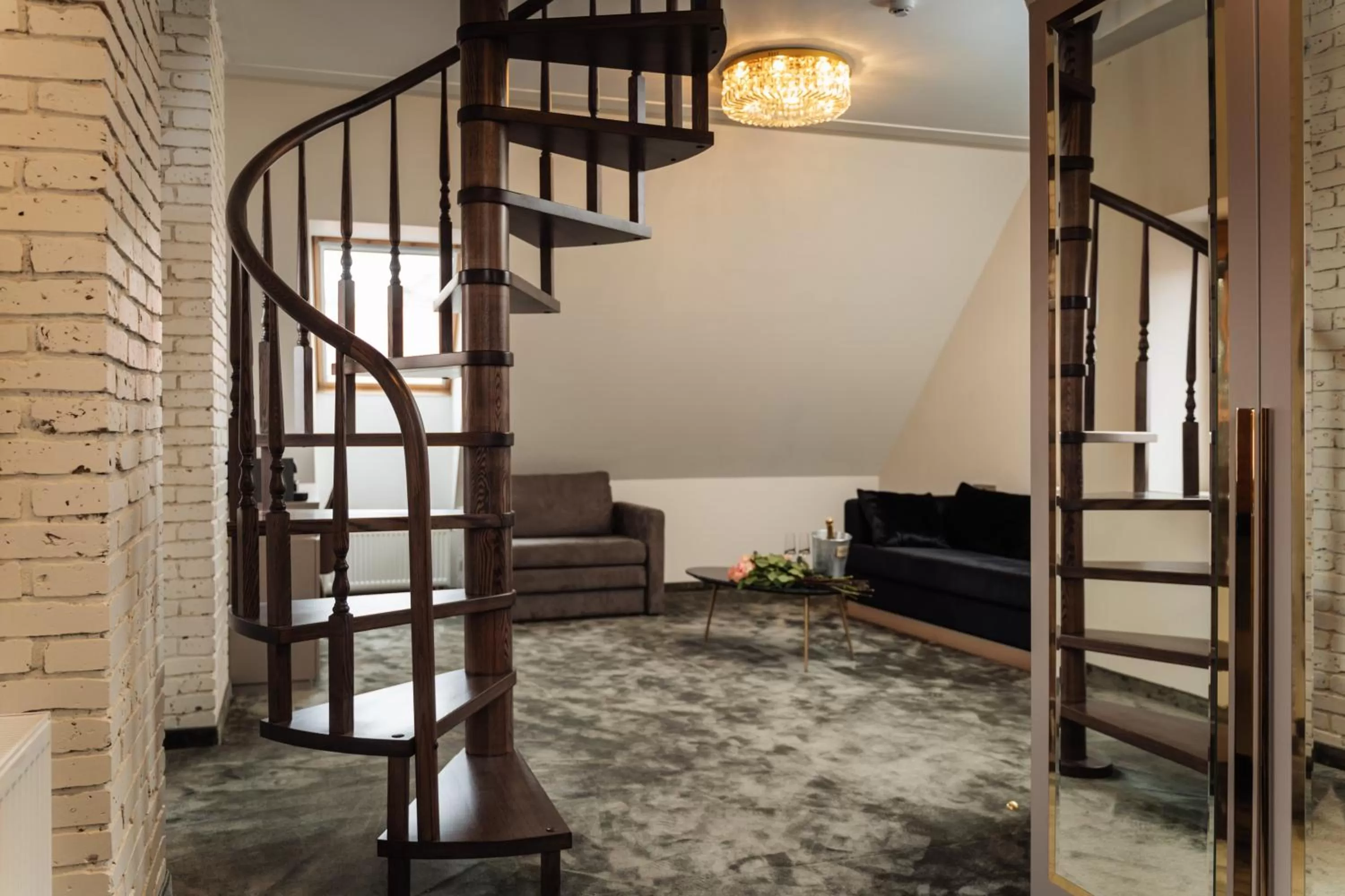 Living room in St Palace Hotel