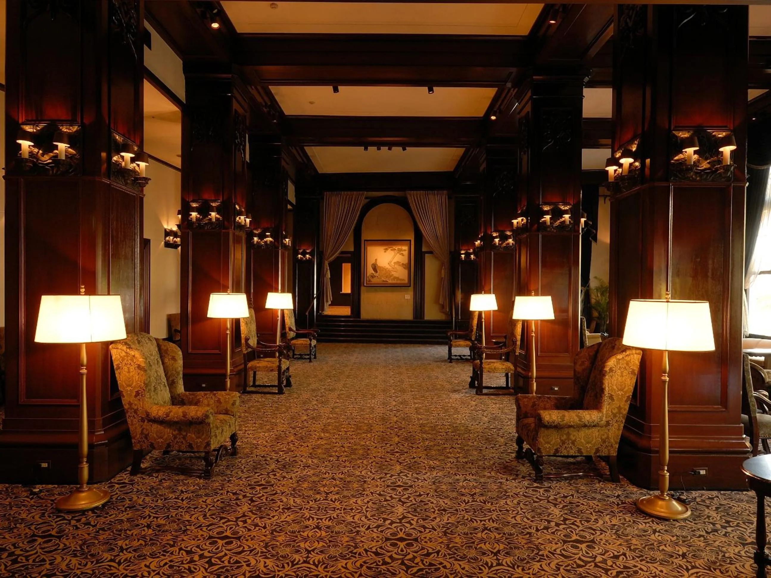 Decorative detail in Hotel New Grand