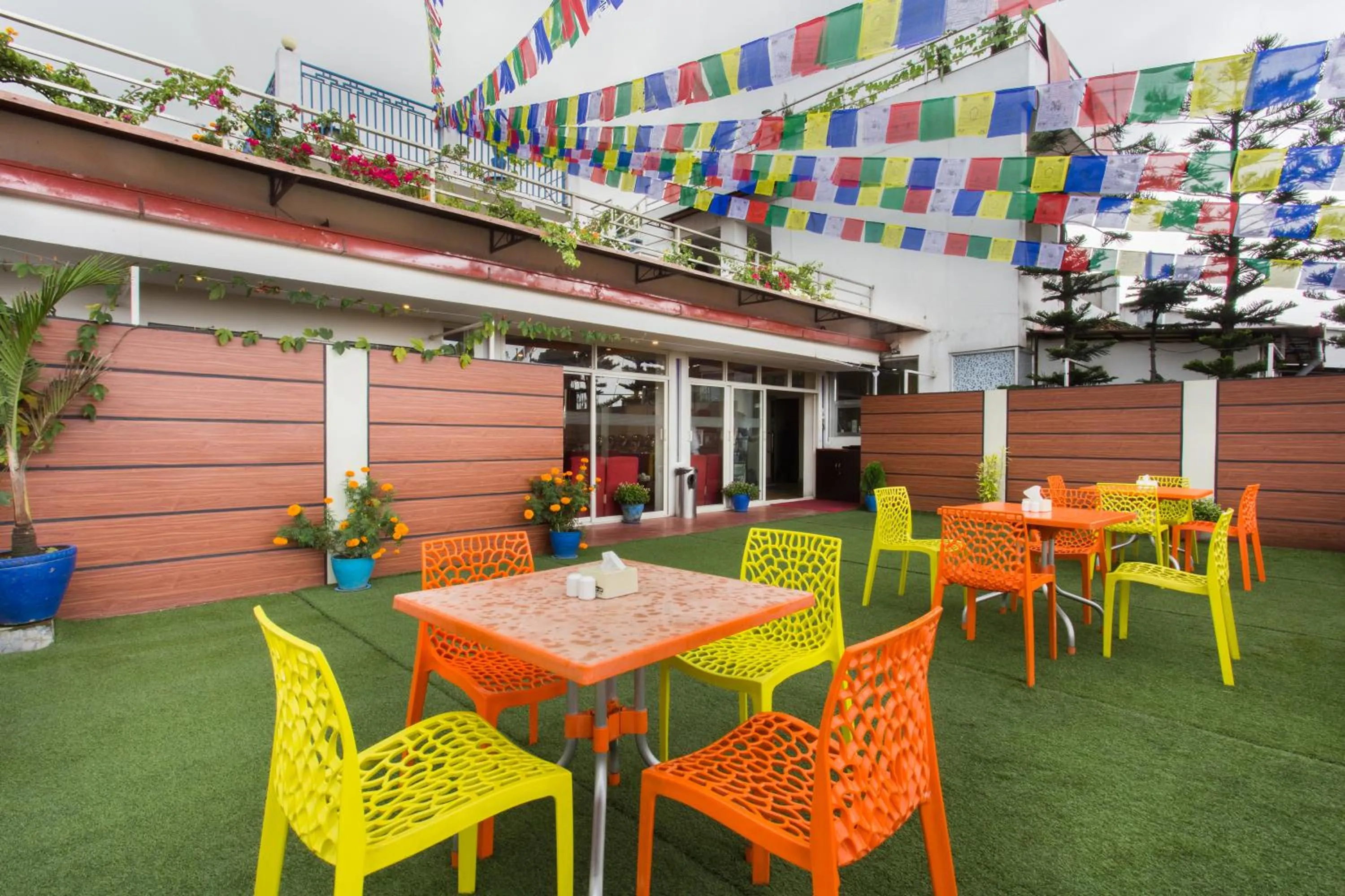 Garden in Avataar Kathmandu Hotel