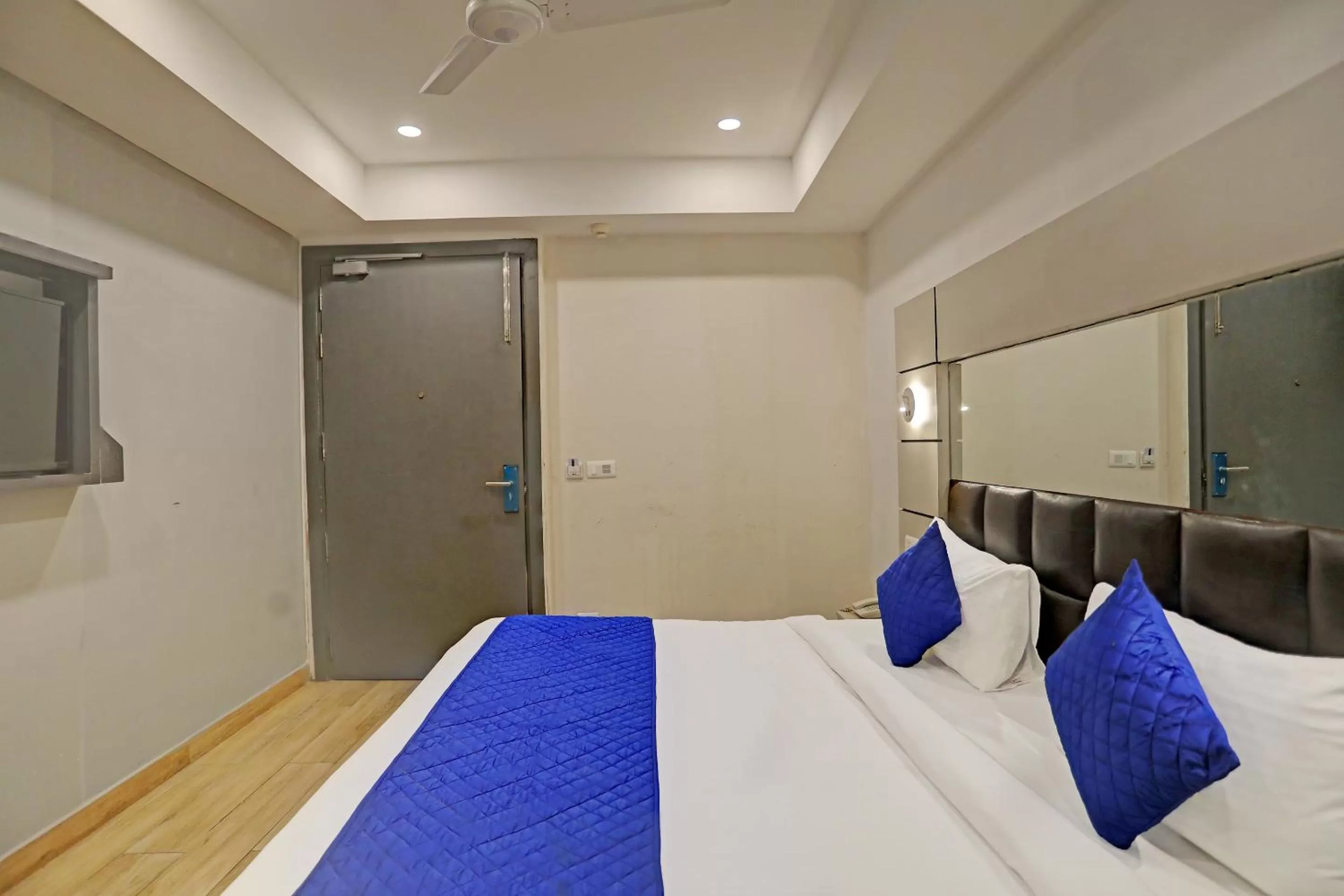 Bed in Hotel Royal Saffron By F9 Hotels