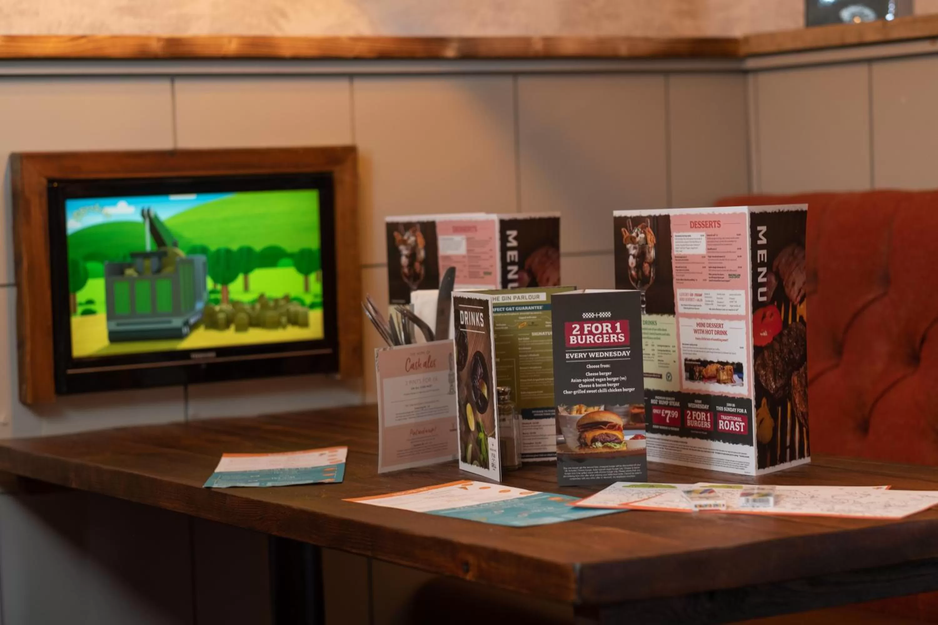 Restaurant/places to eat in The Churchill By Greene King Inns