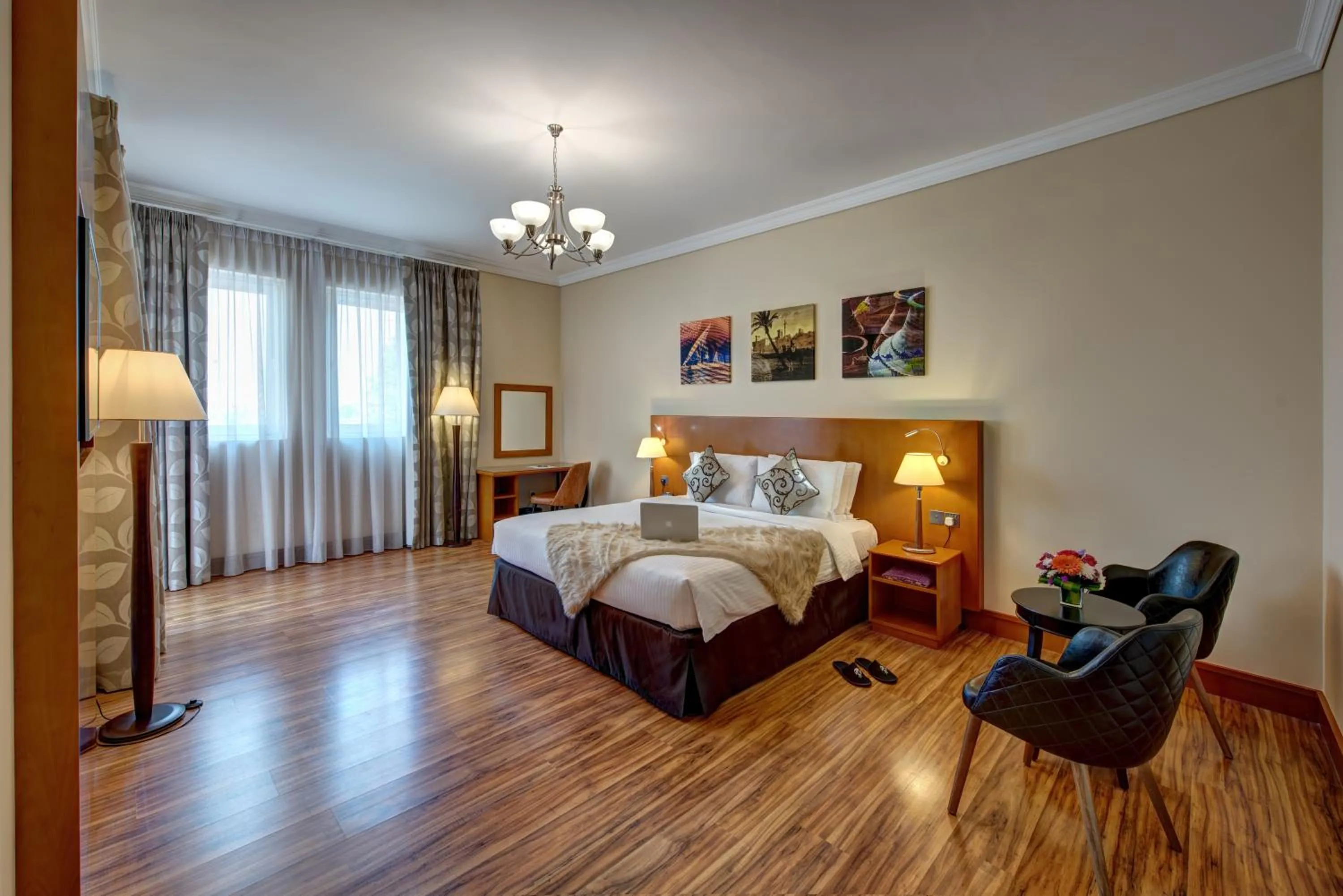 Bedroom, Bed in J5 Villas Holiday Homes Barsha Gardens