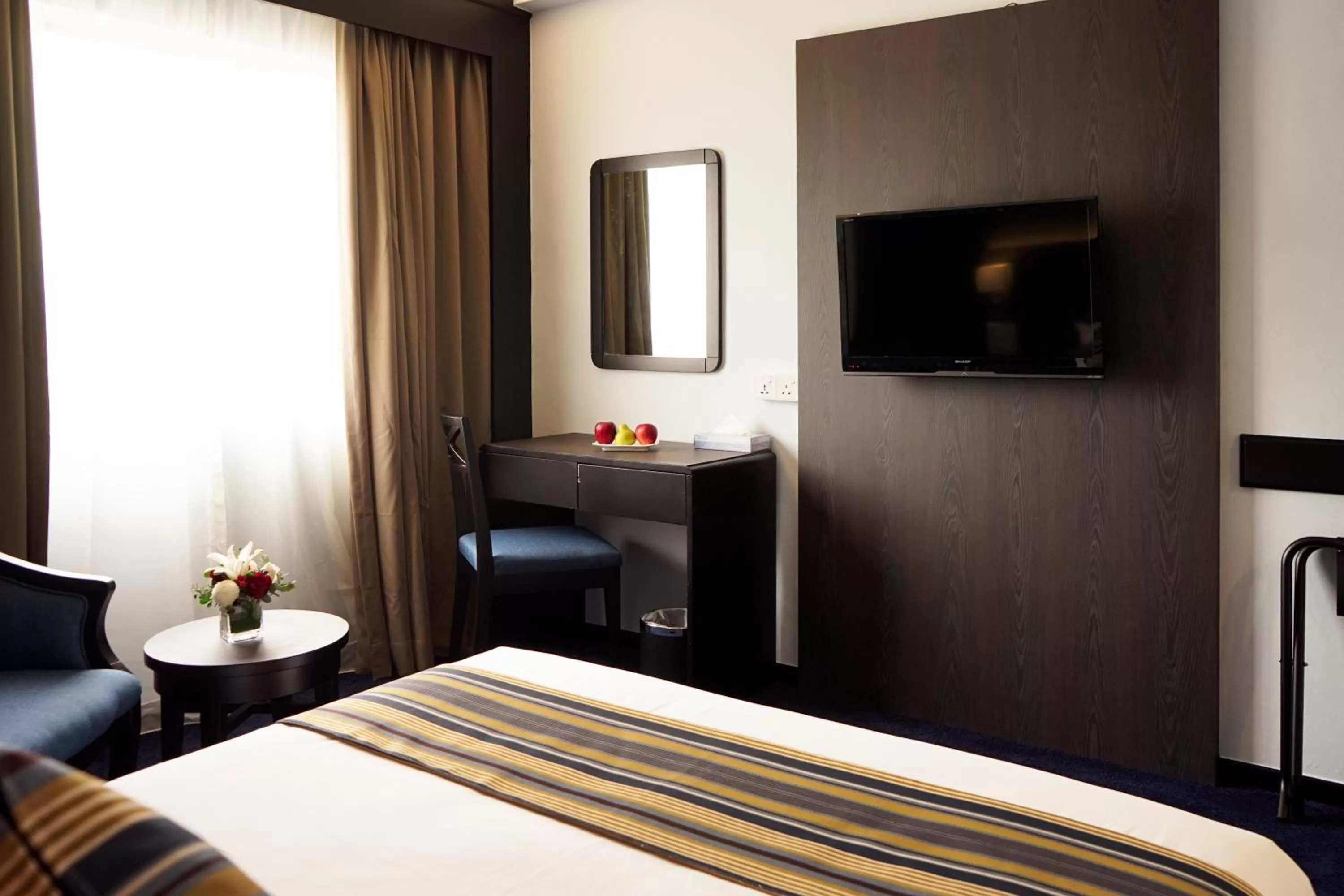 View (from property/room), Bed in Shahzan Hotel Kuantan, Trademark Collection by Wyndham